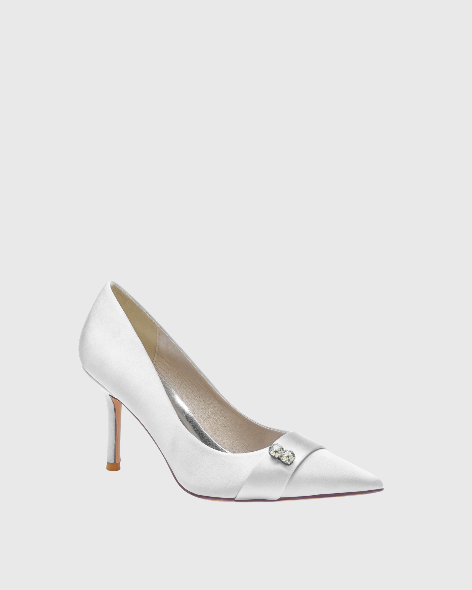 Feridun Stain Rhinestone Pumps 