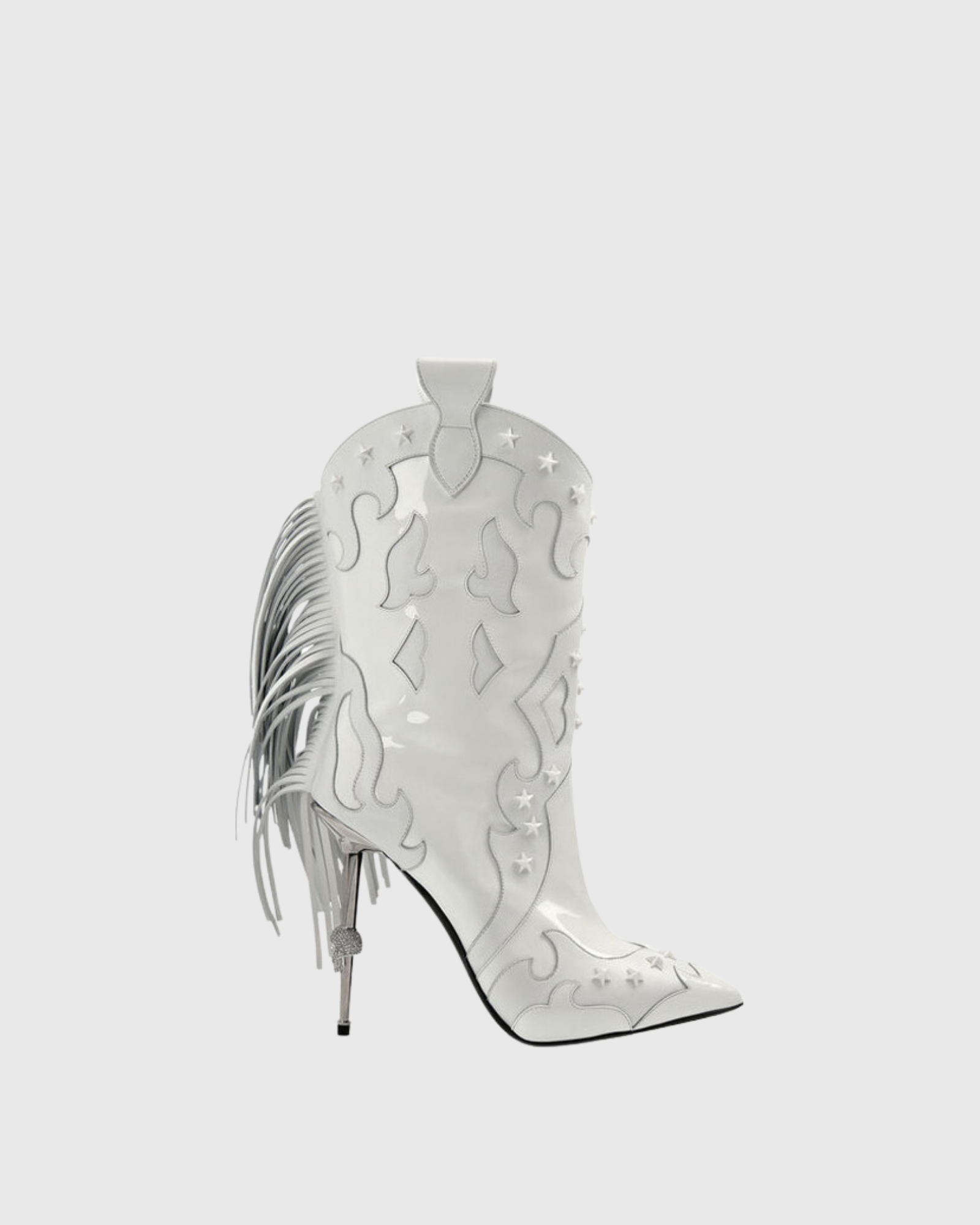 Gadisa Skull Fringe Cowgirl Boots