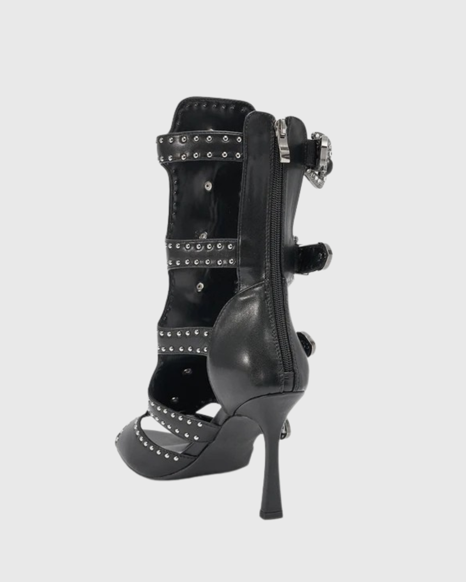 Iahel Buckle Gladiator Sandals In Black