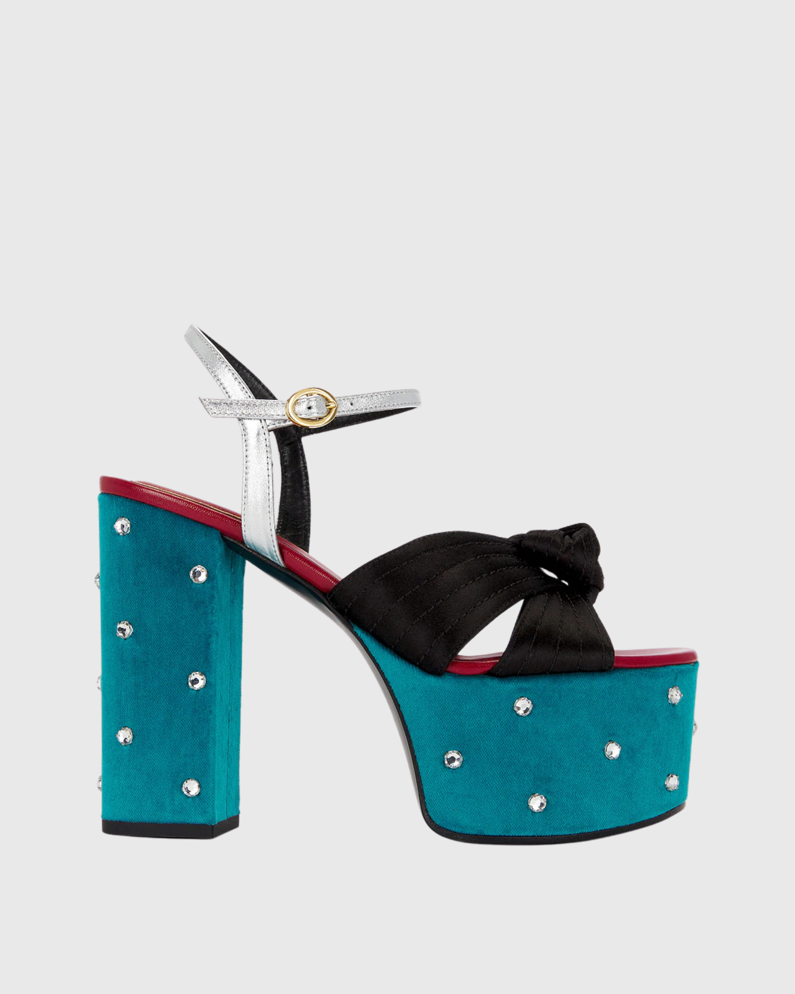 Isis Splicing Knot Platform Sandals