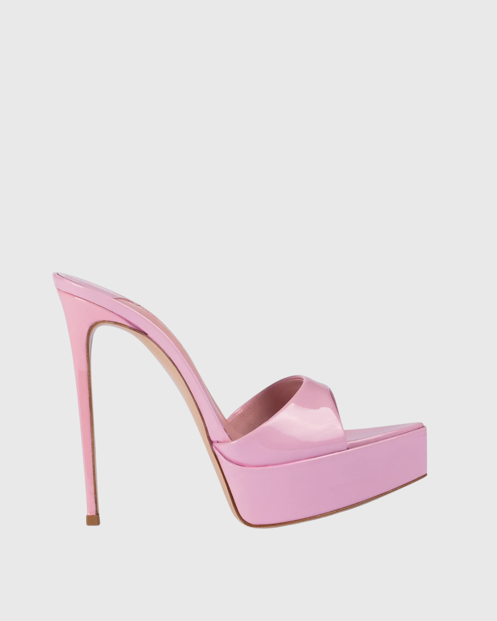 Iida Platform Mules In Pink