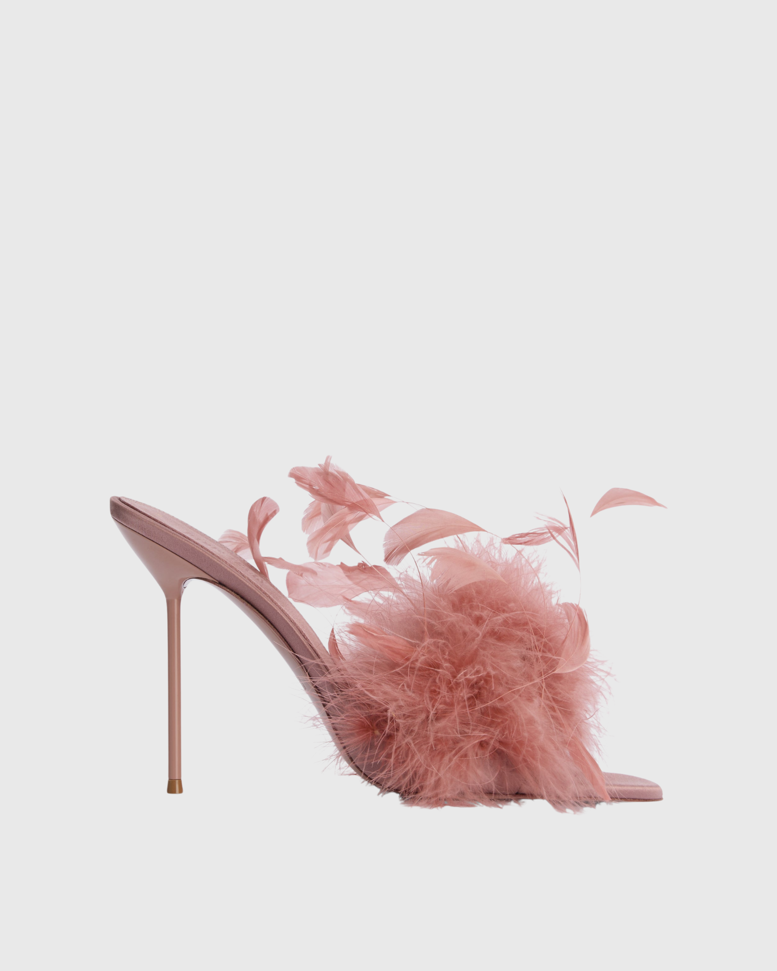 Mair Feather Mlues In Pink