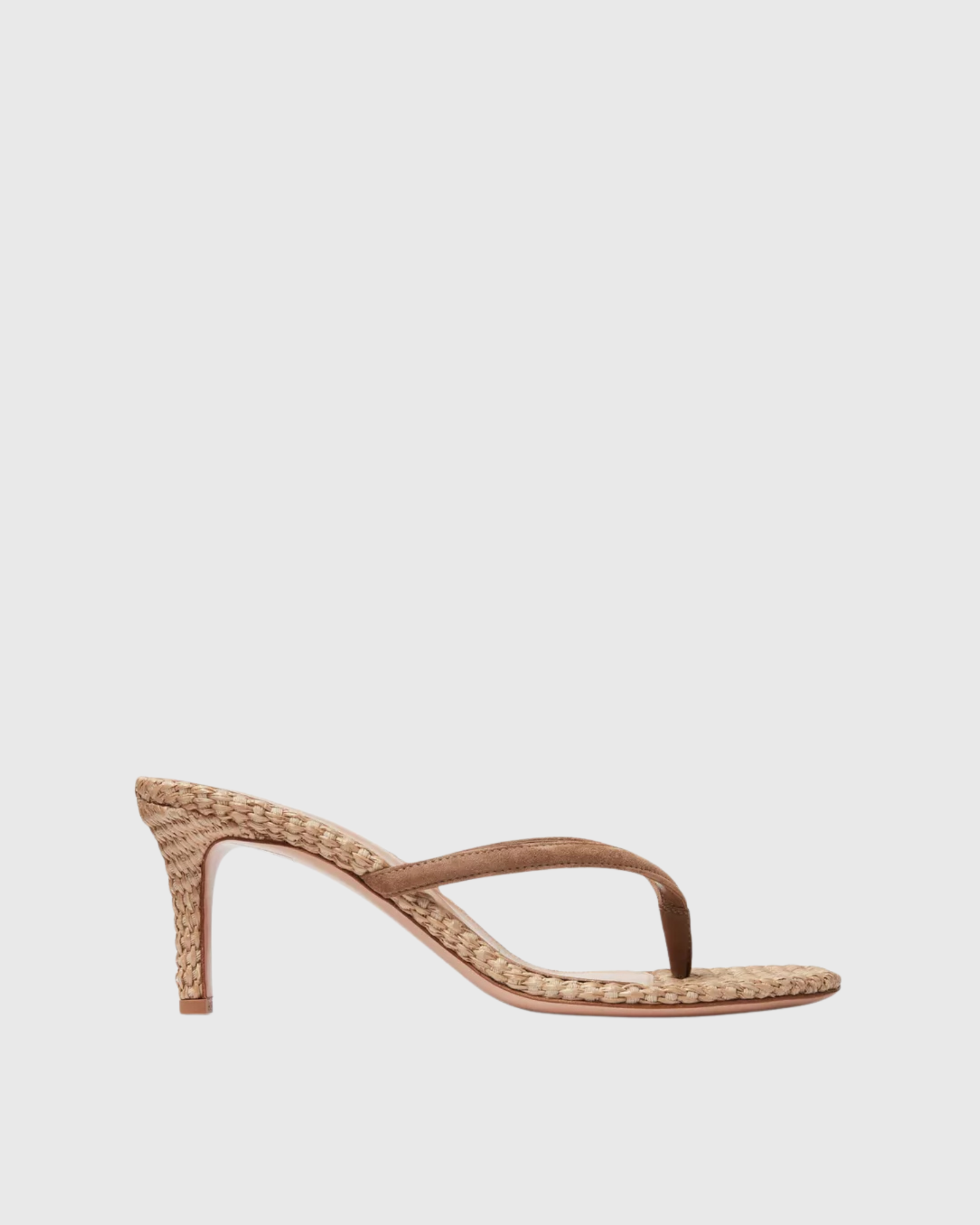 Jovka Woven Sandals In Nude