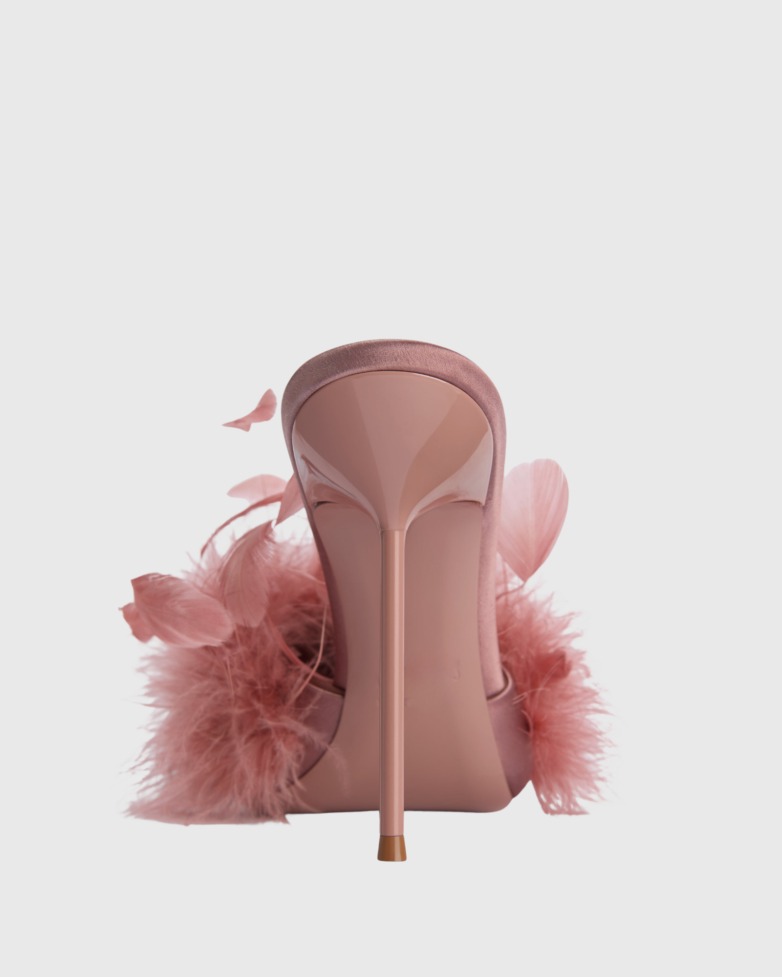 Mair Feather Mlues In Pink