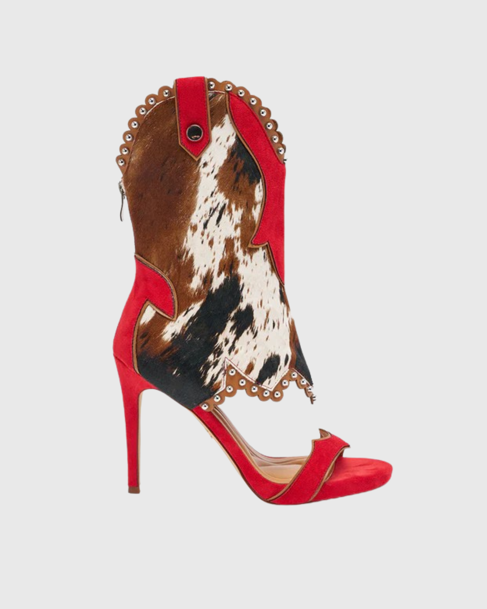 Iael Pattern Splicing Sandals 