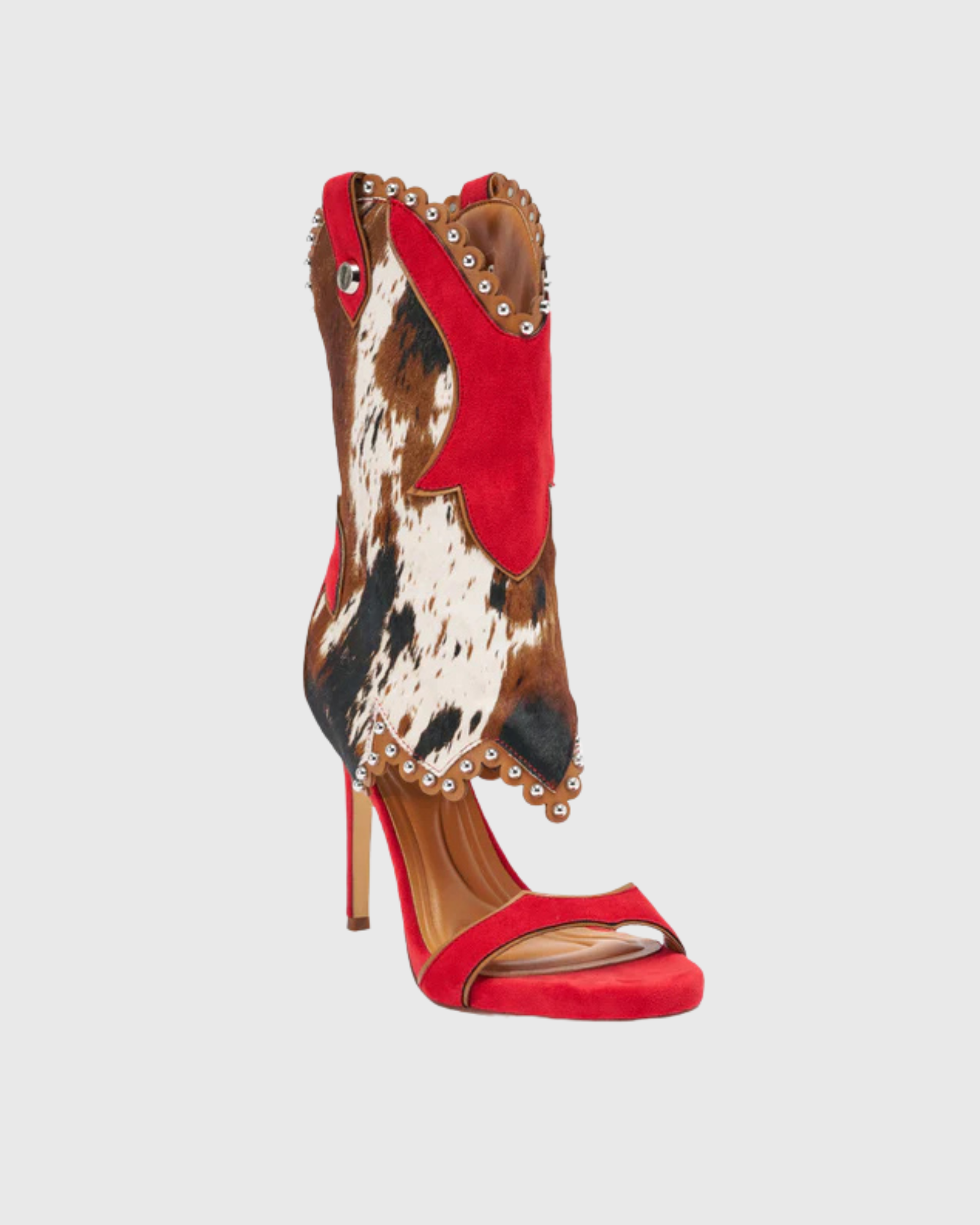 Iael Pattern Splicing Sandals 