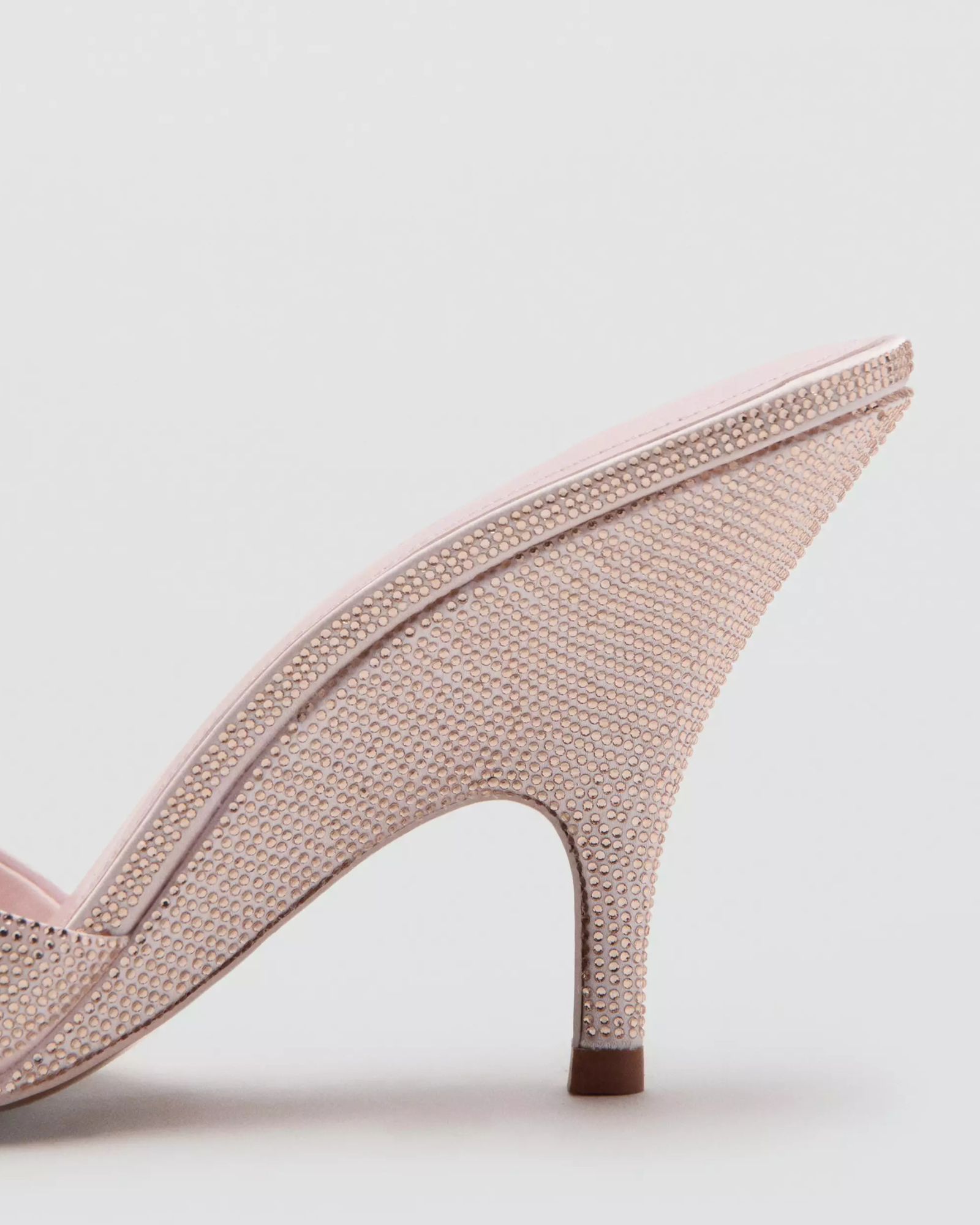 Jacira Diamente Mules In Pink