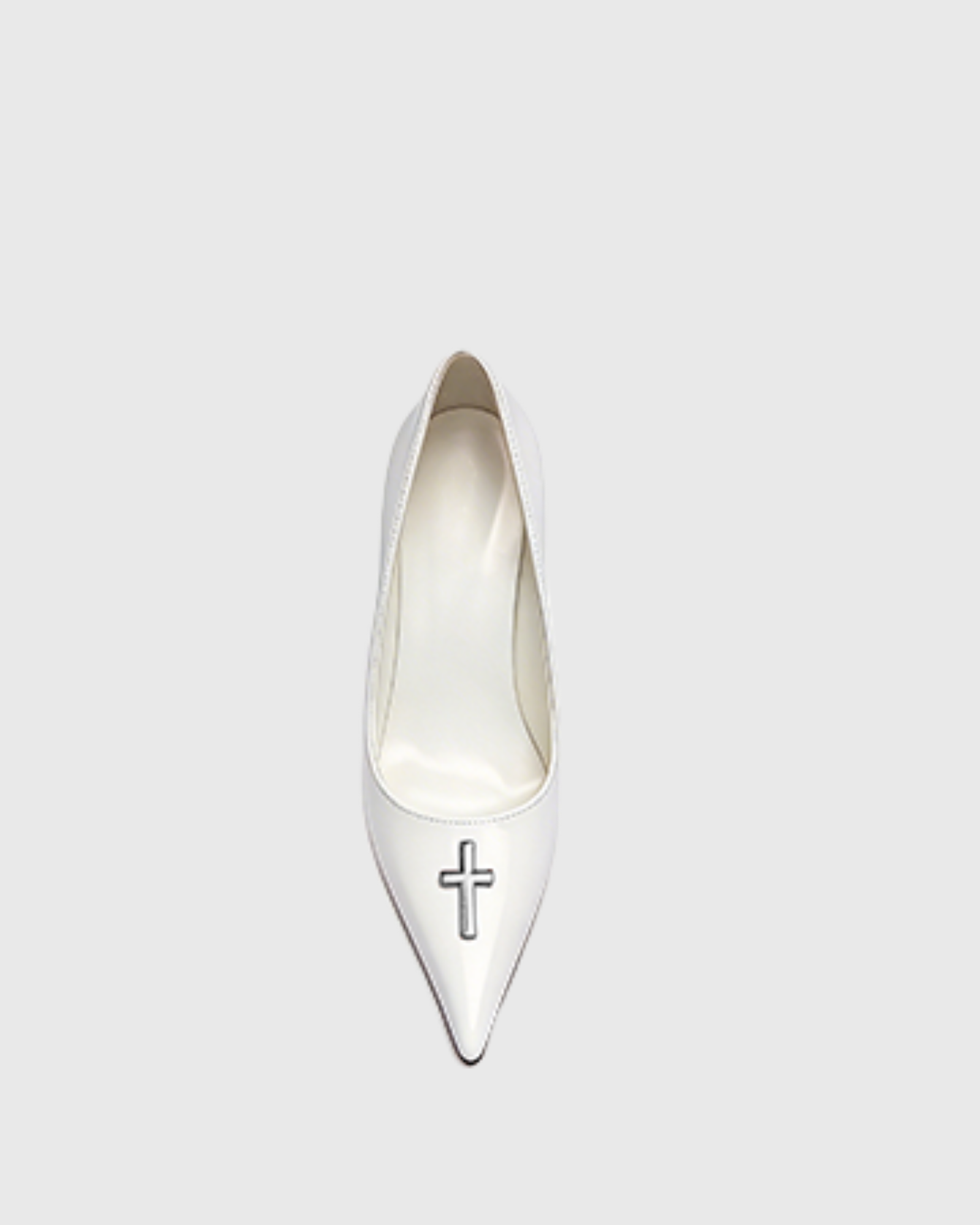 Eadgar Cross Pumps In White