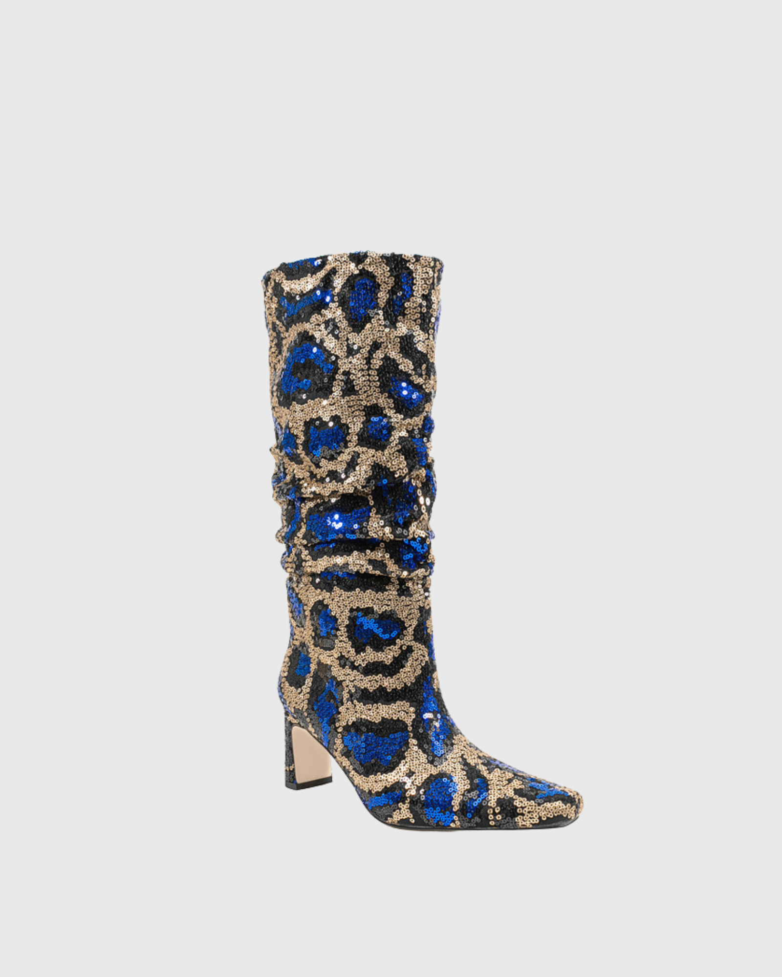 Gabriele Sequin Boots In Snake