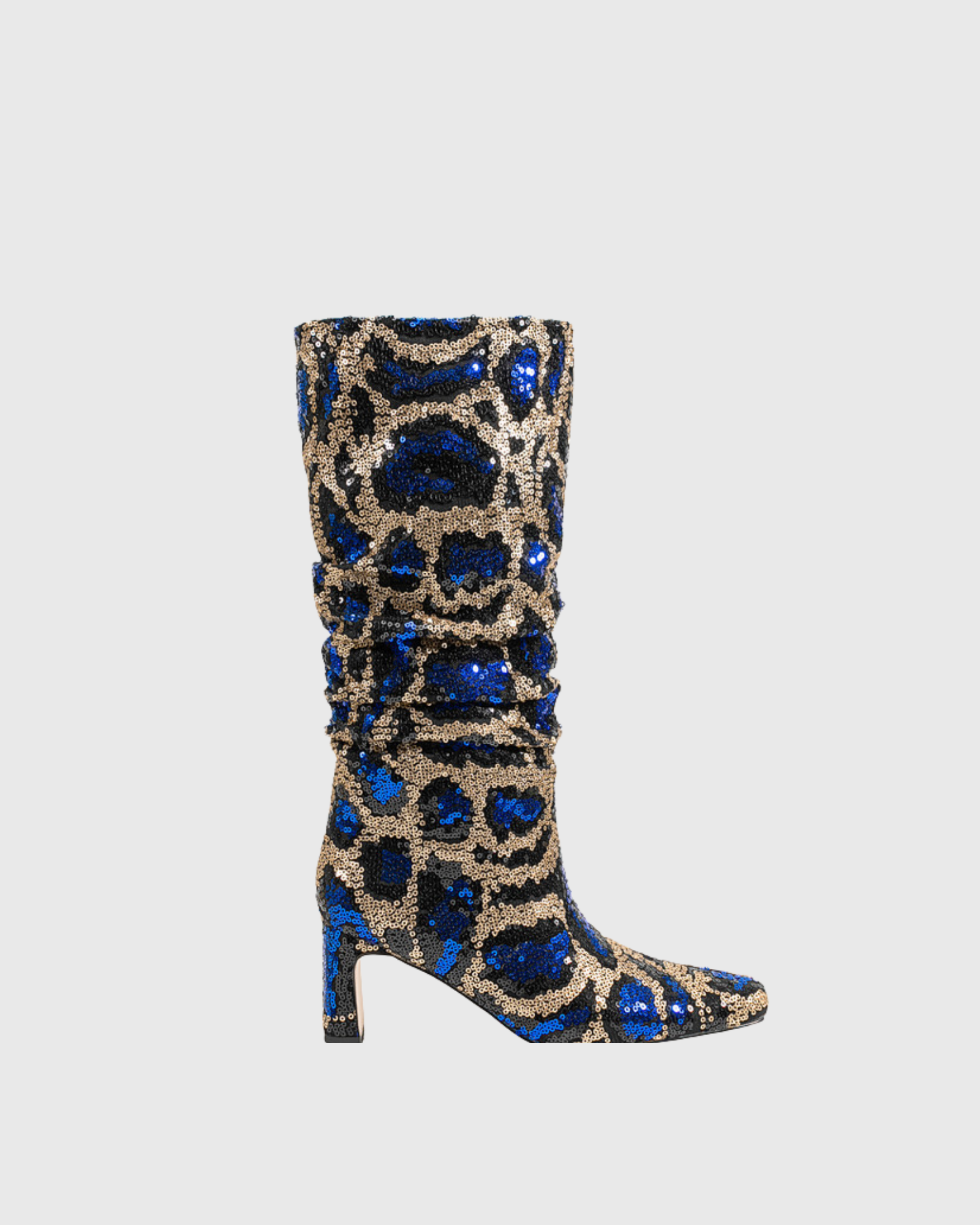 Gabriele Sequin Boots In Snake