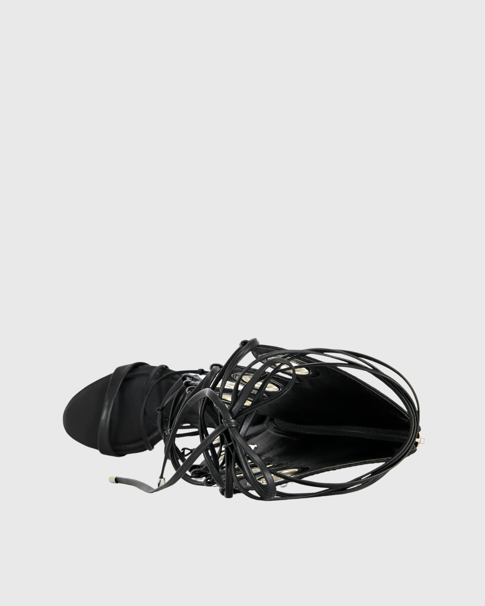 Hywel Eyelet Lace Up Sandals