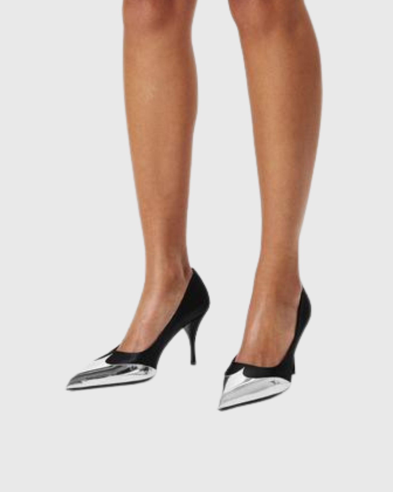 Nico Splicing Stiletto Pumps In Black