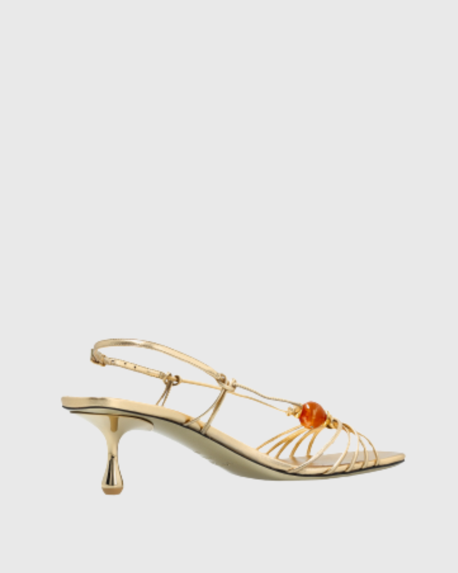 Zirelle Strappy Sandals In Champagne