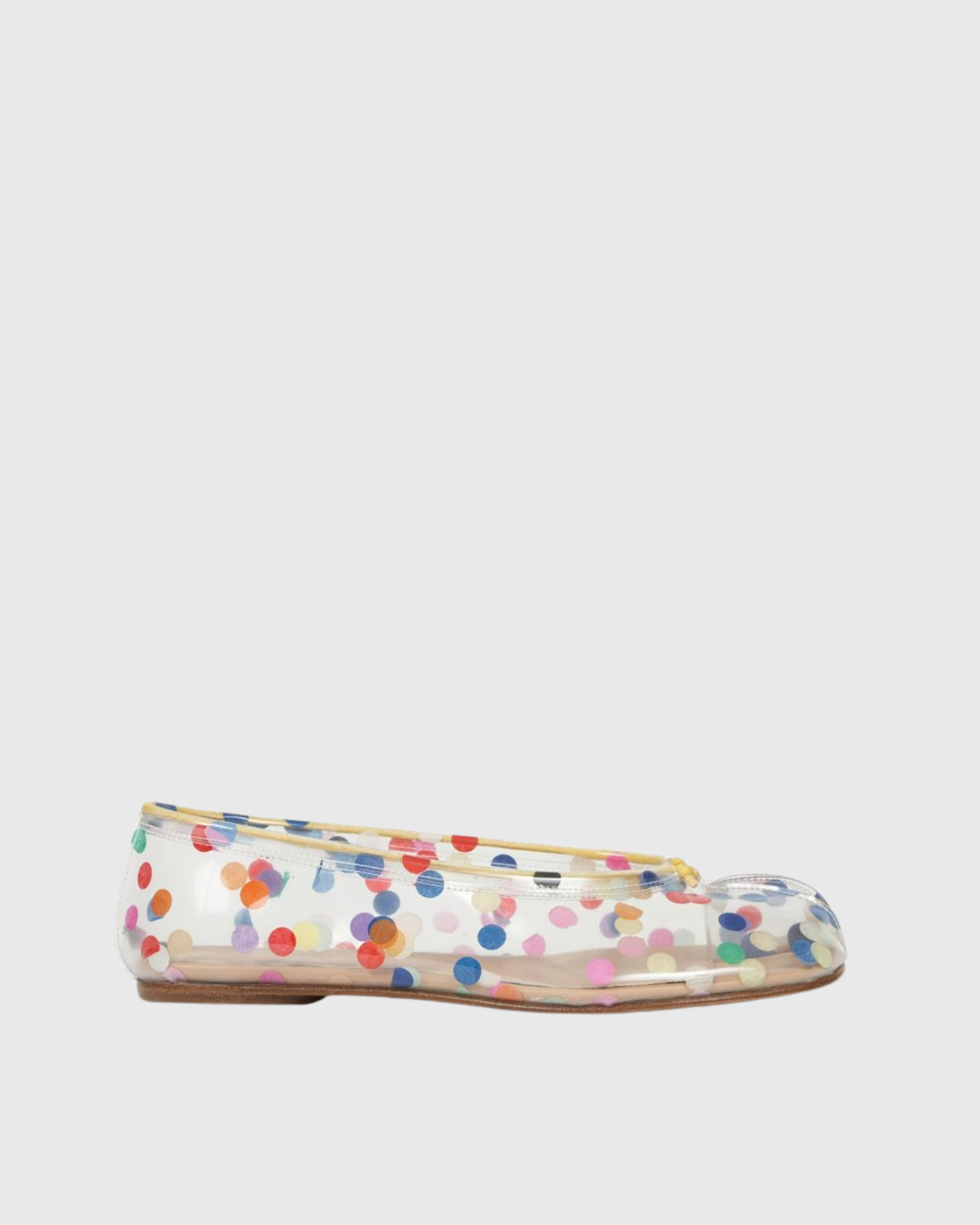 Clara PVC Dot Ballet Flats 