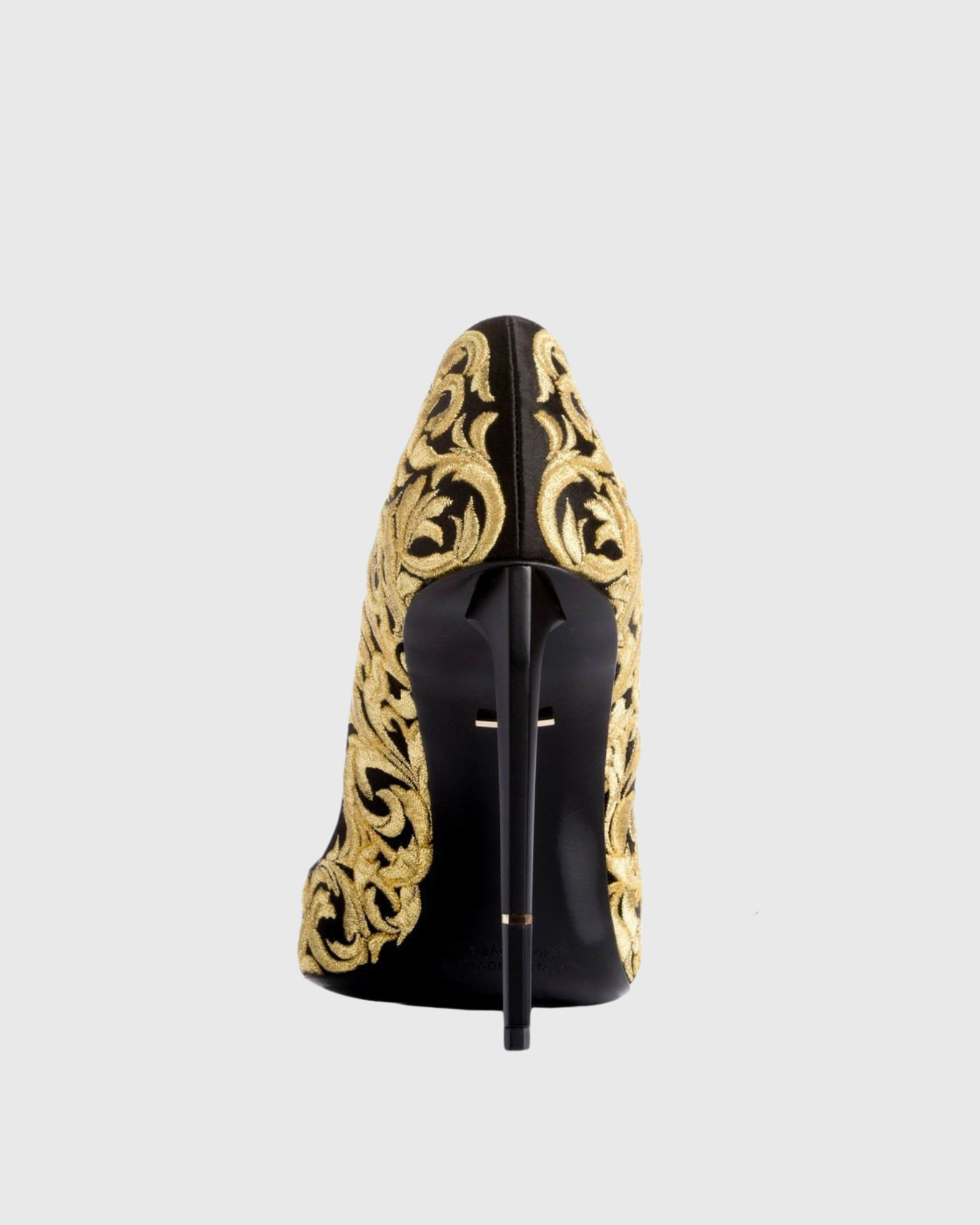 Fairchild Embroidered Pumps In Gold