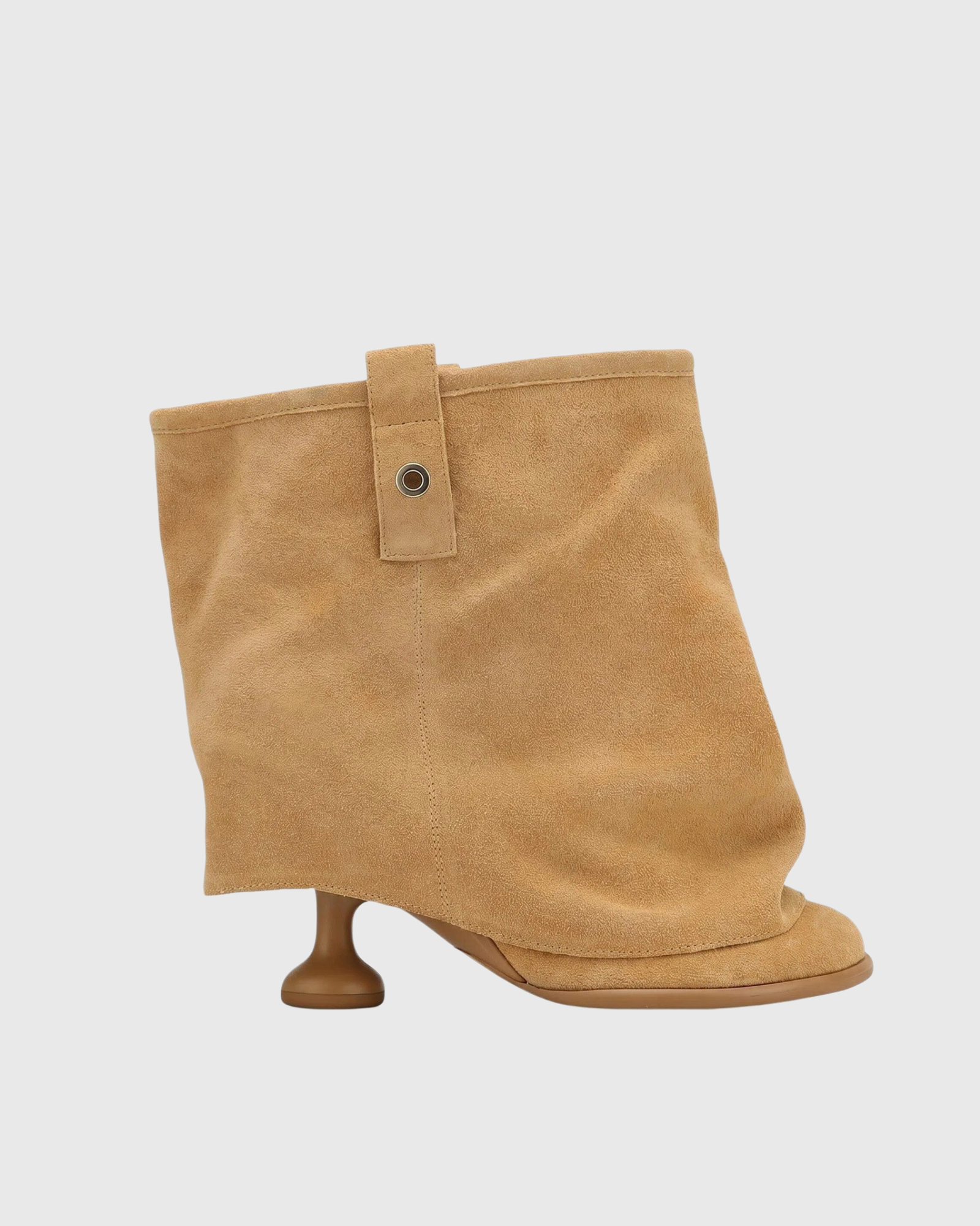 Orlina Suede Ankle Boots  In Camel