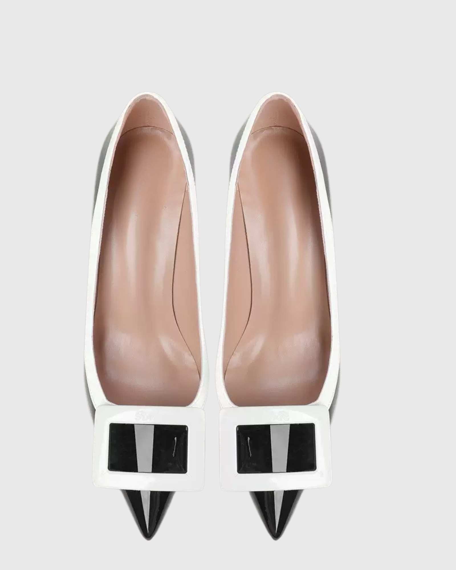 Mikhal Buckle Patent Leather Pumps