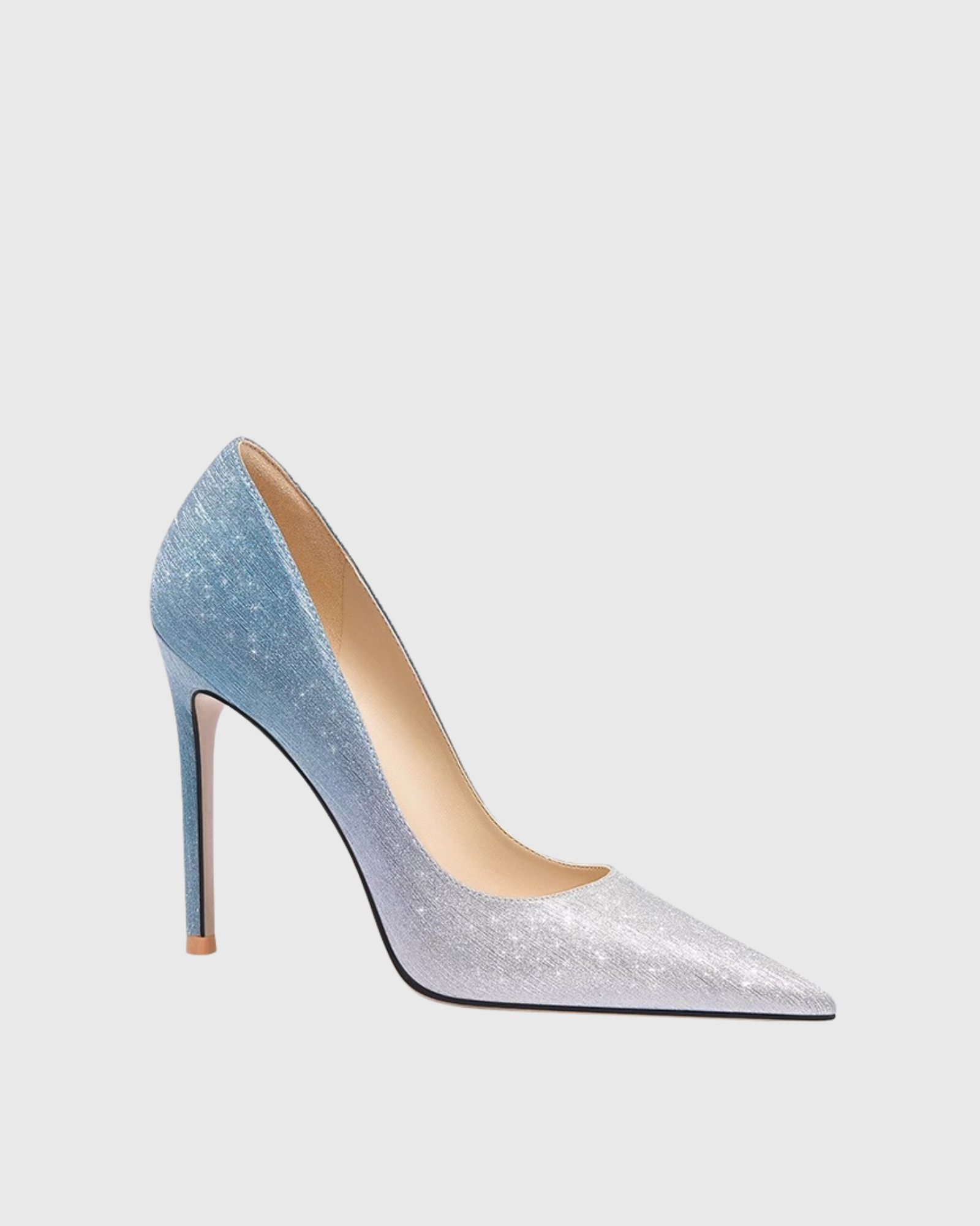 Cinderella's Ombre Pumps In Blue