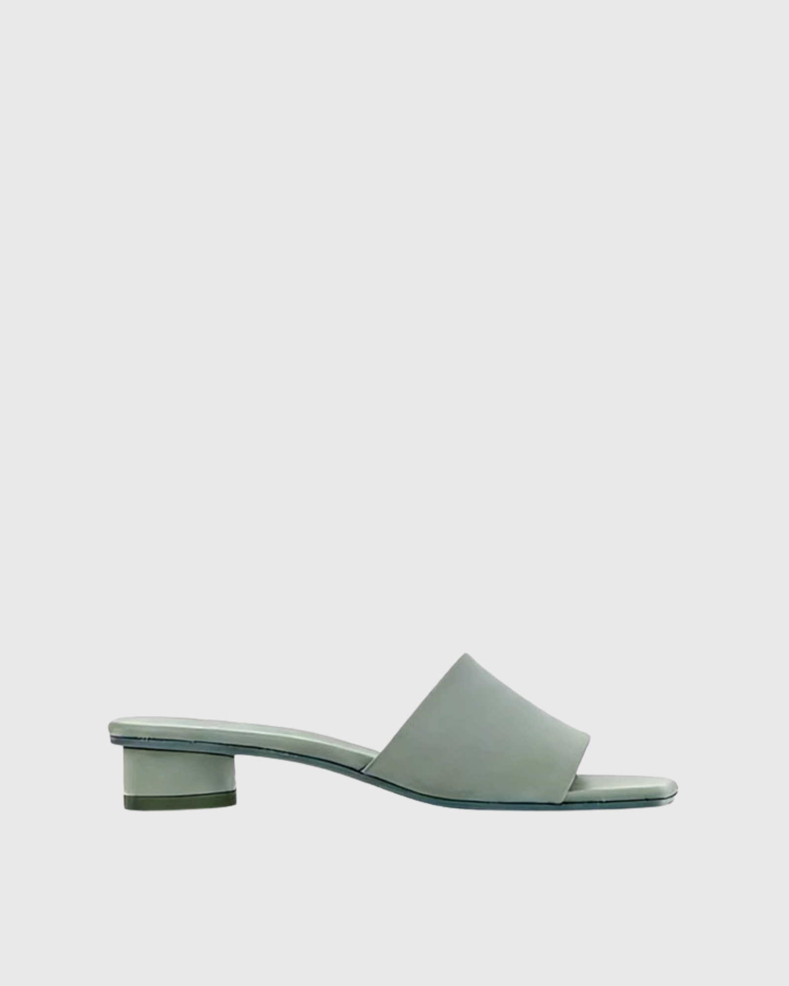 Finley Leather Slippers In Blue