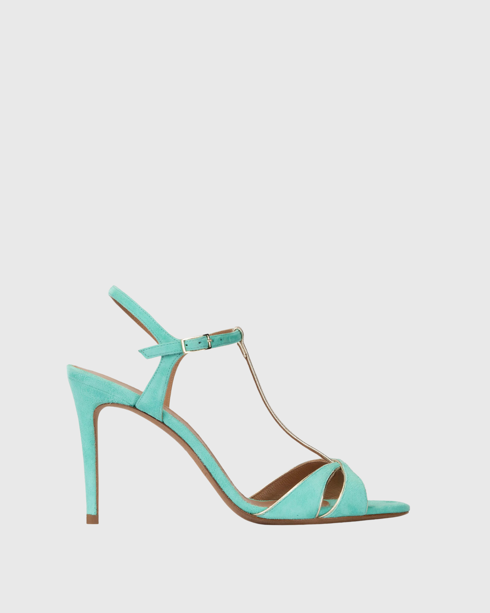 Fergie Suede Starp Pumps In Turquesa