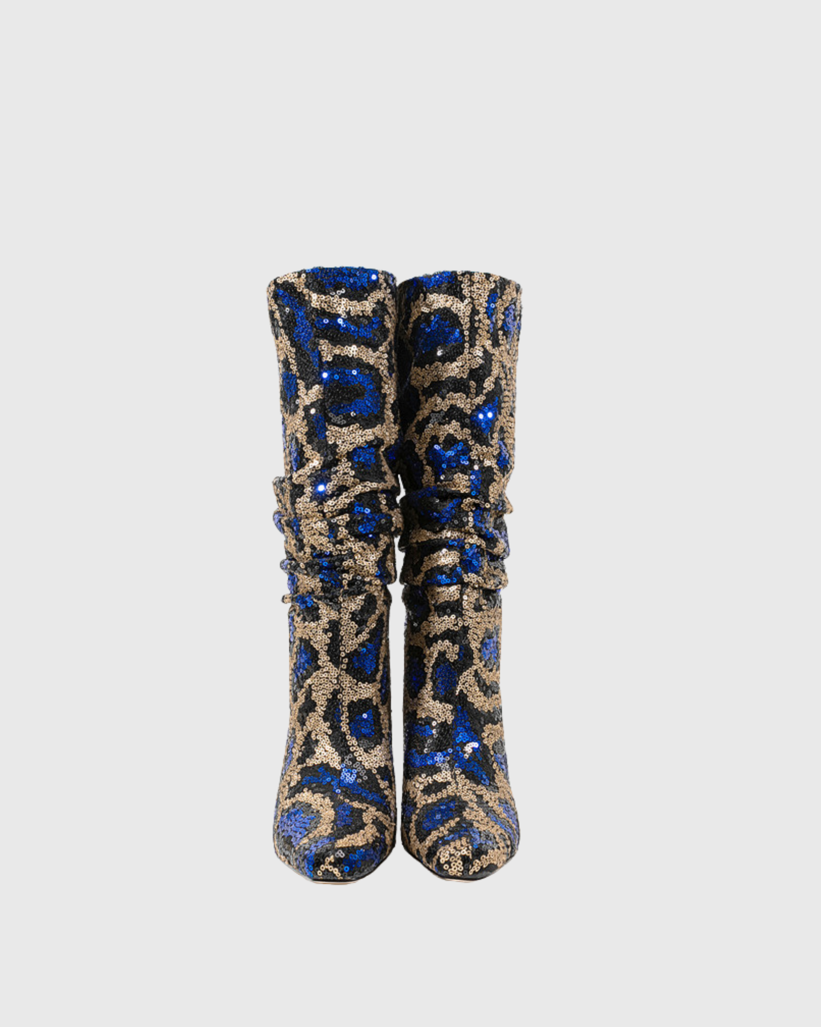Gabriele Sequin Boots In Snake