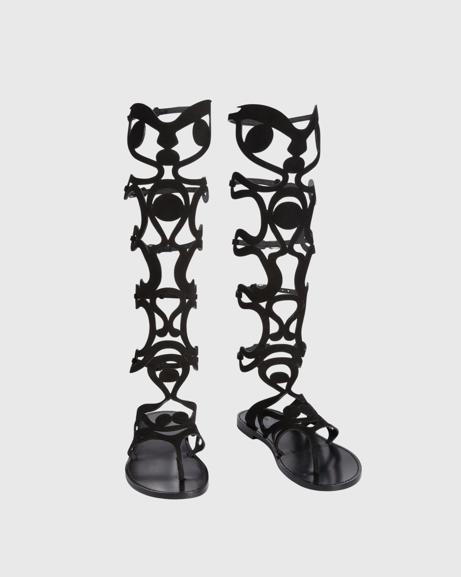 Juri Cage Knee High Gladiator Sandals