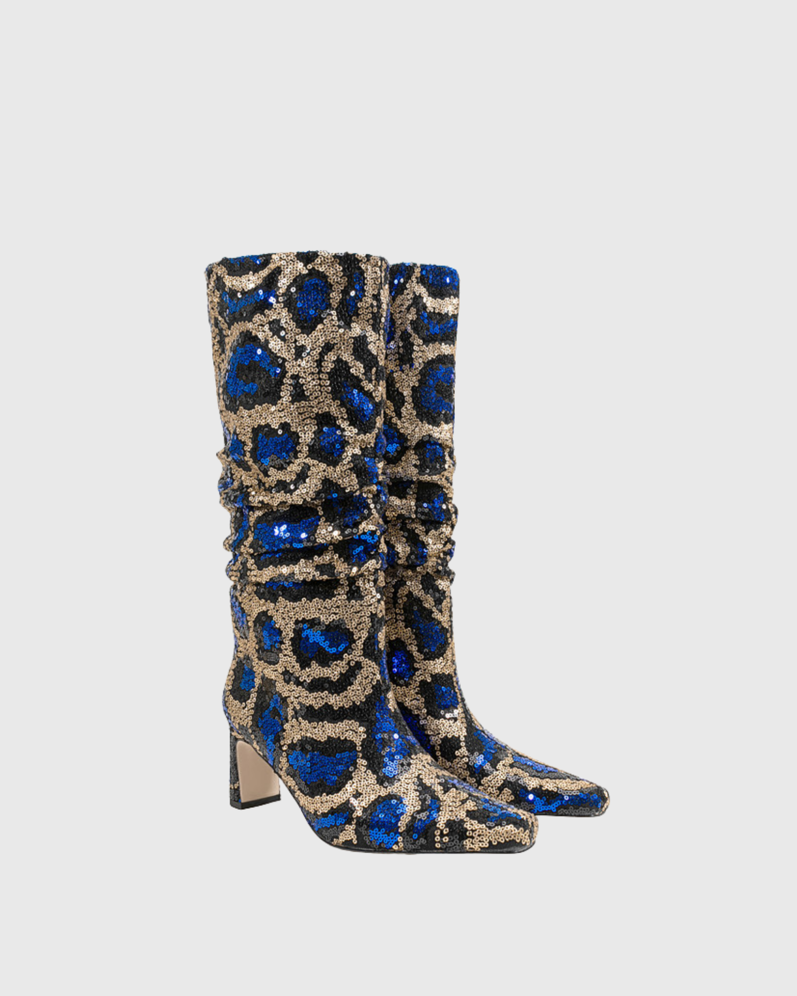 Gabriele Sequin Boots In Snake