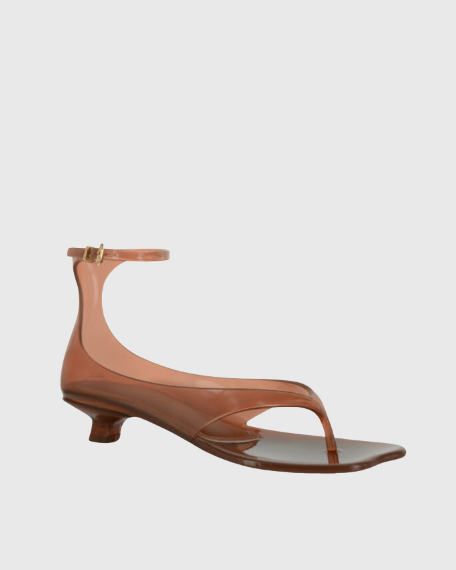 Izar Thong Jelly Sandals In Brown