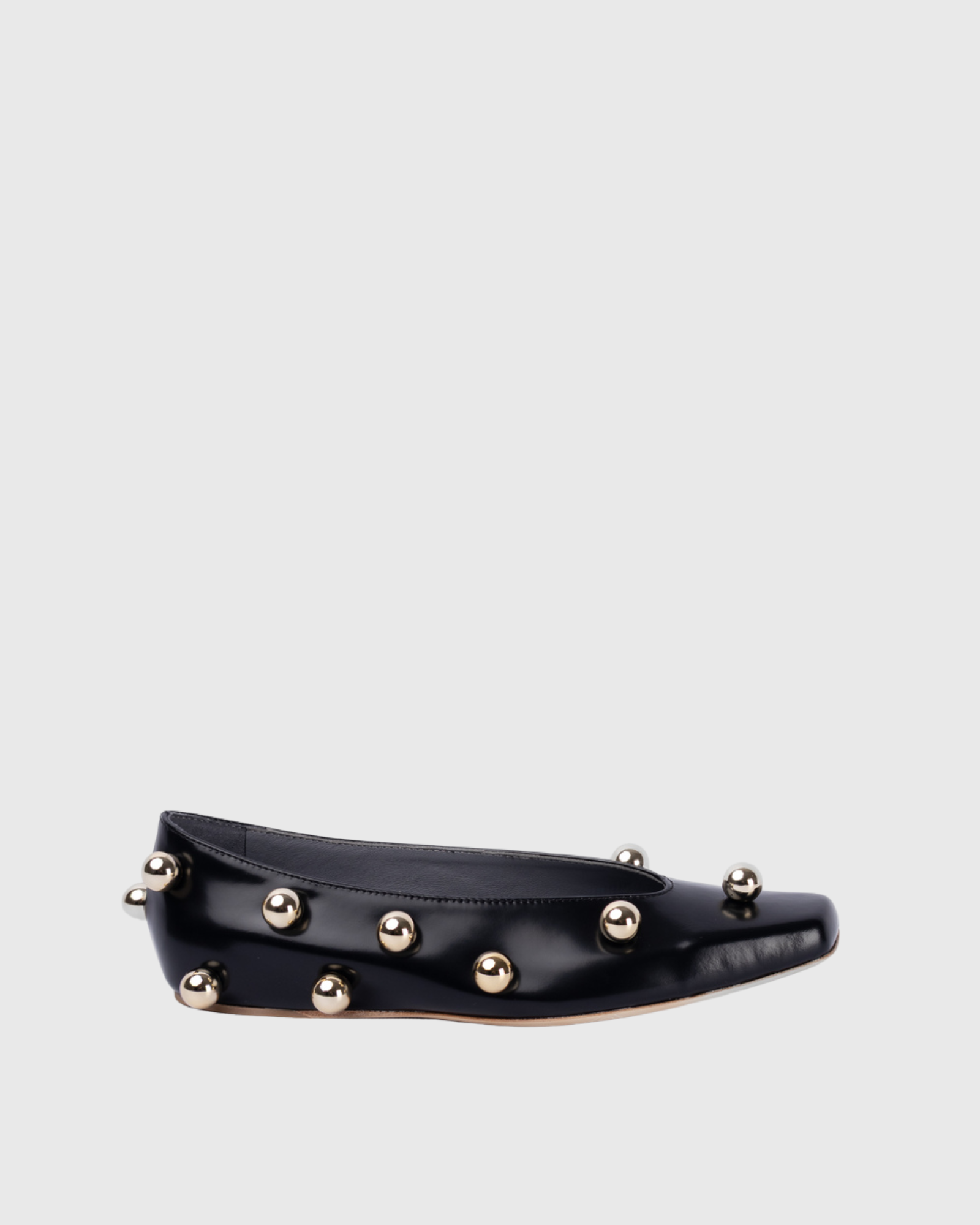 Louna Ball Flats In Black