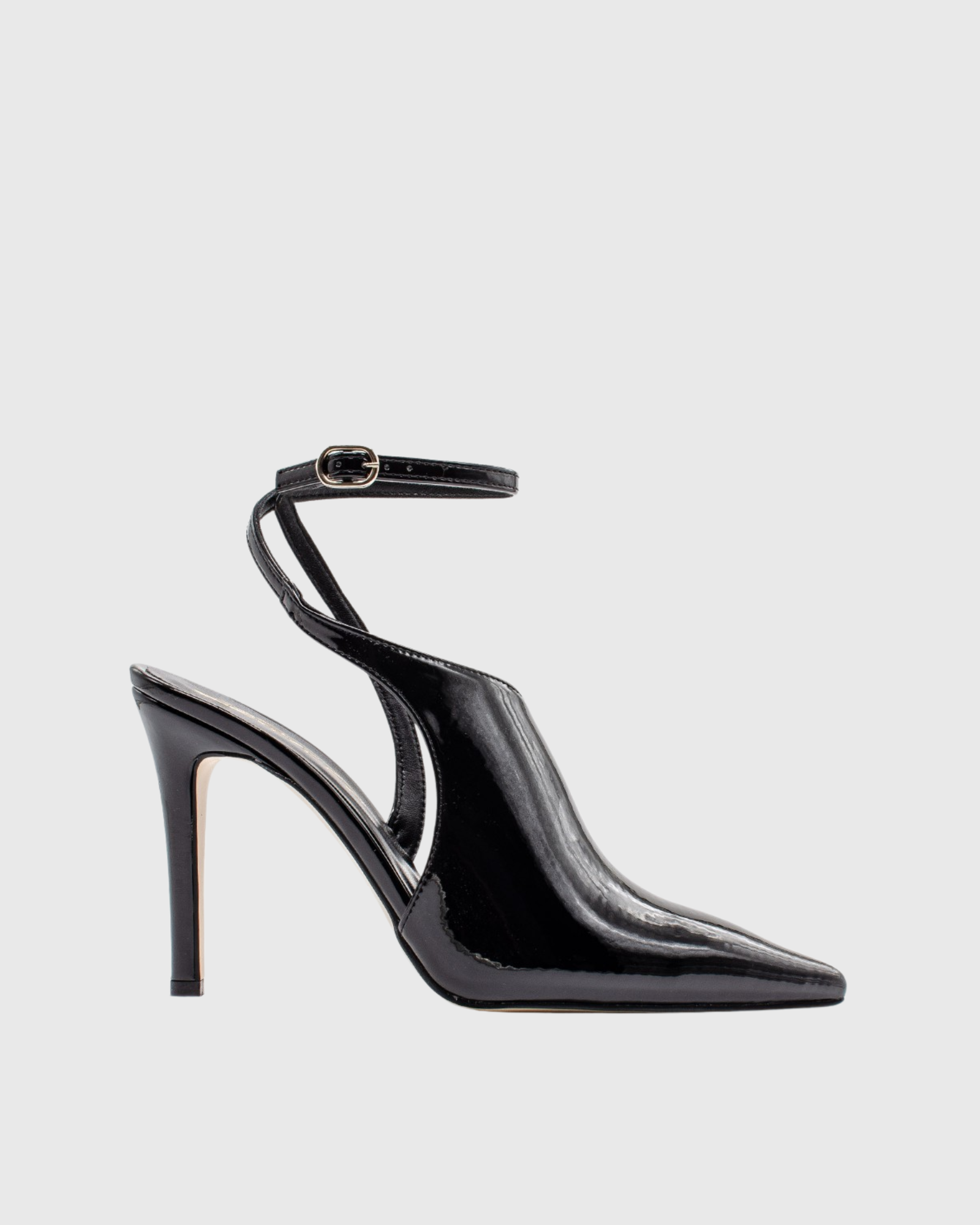 Kaamil Strap Metallic Sandals In Black