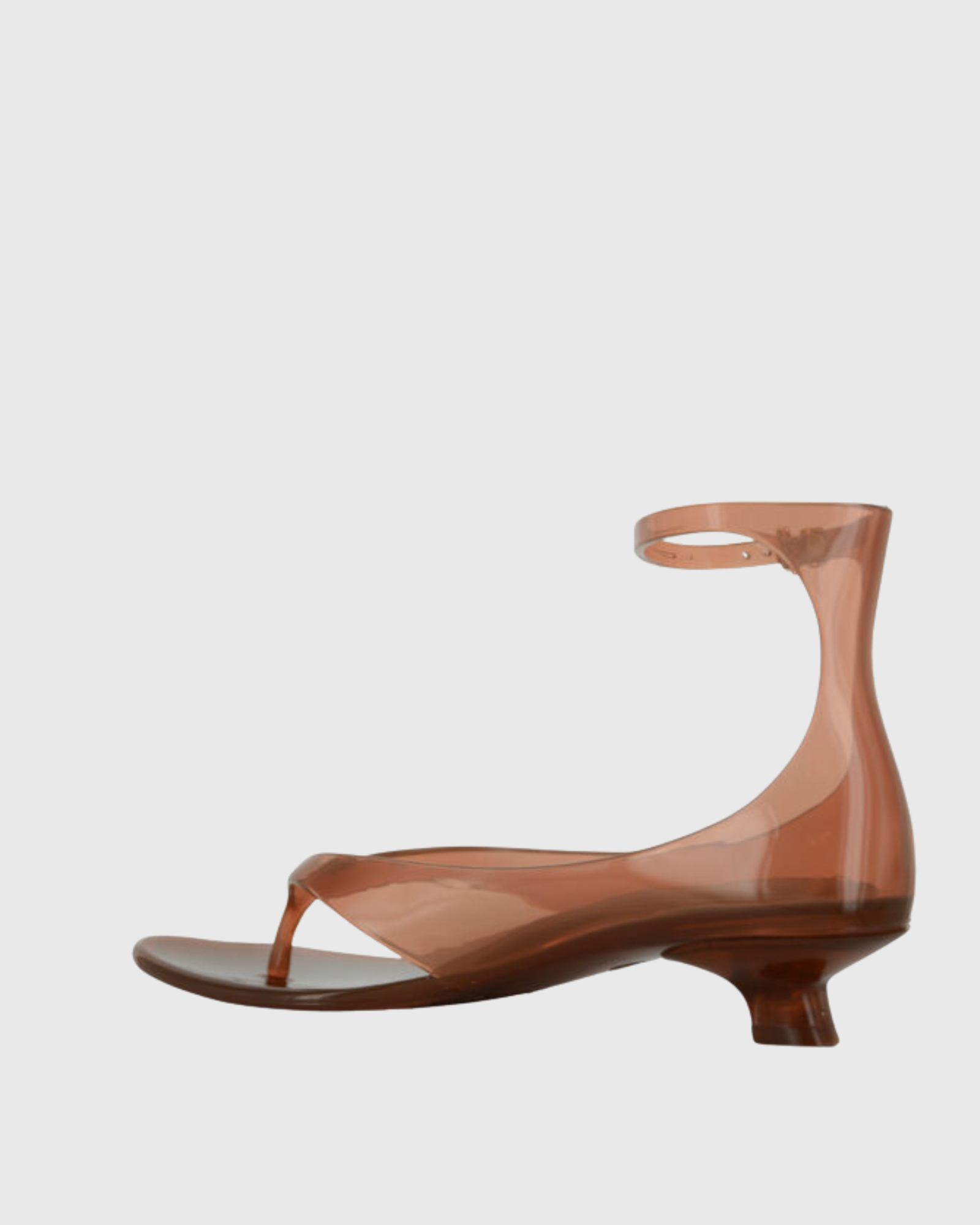 Izar Thong Jelly Sandals In Brown