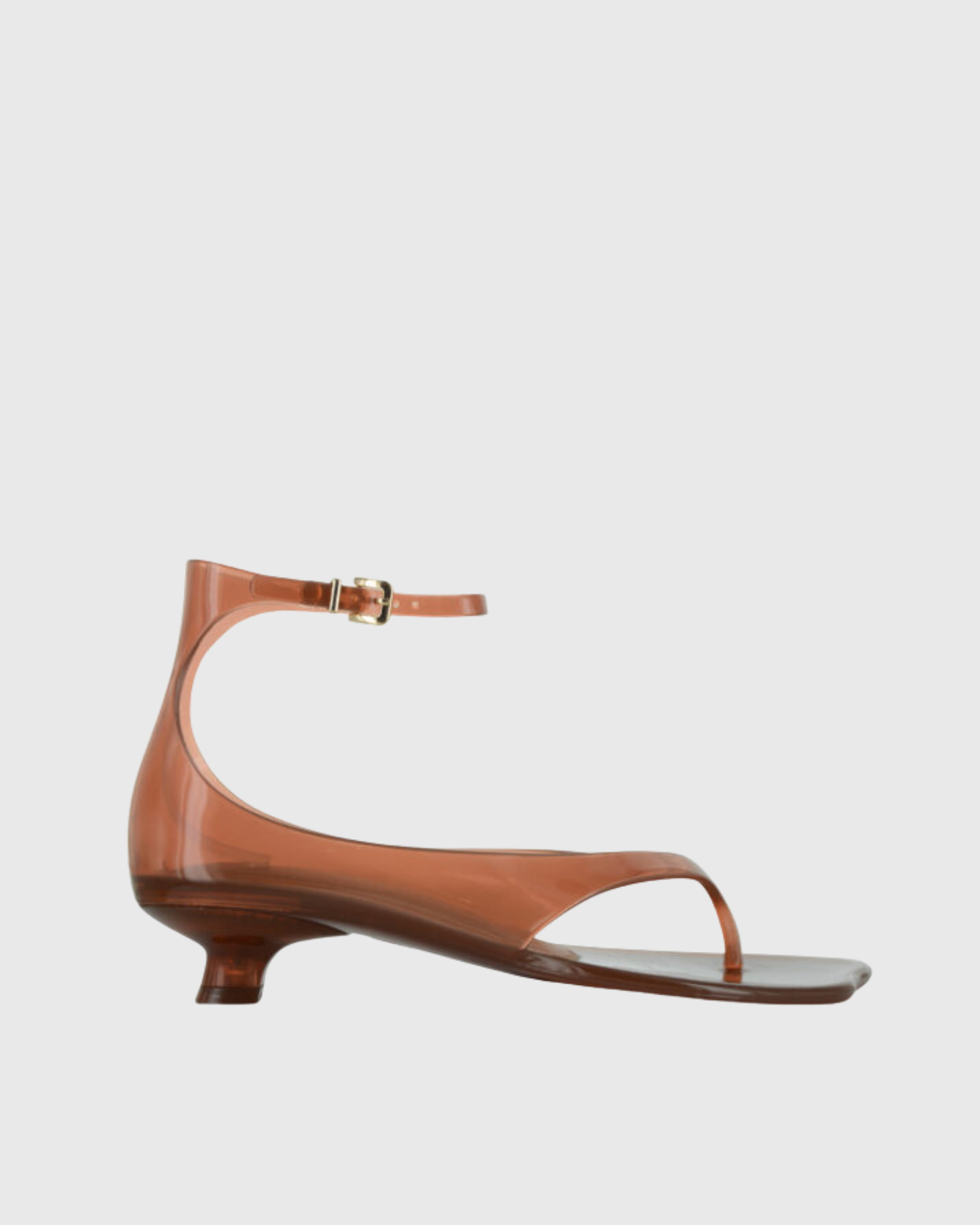 Izar Thong Jelly Sandals In Brown