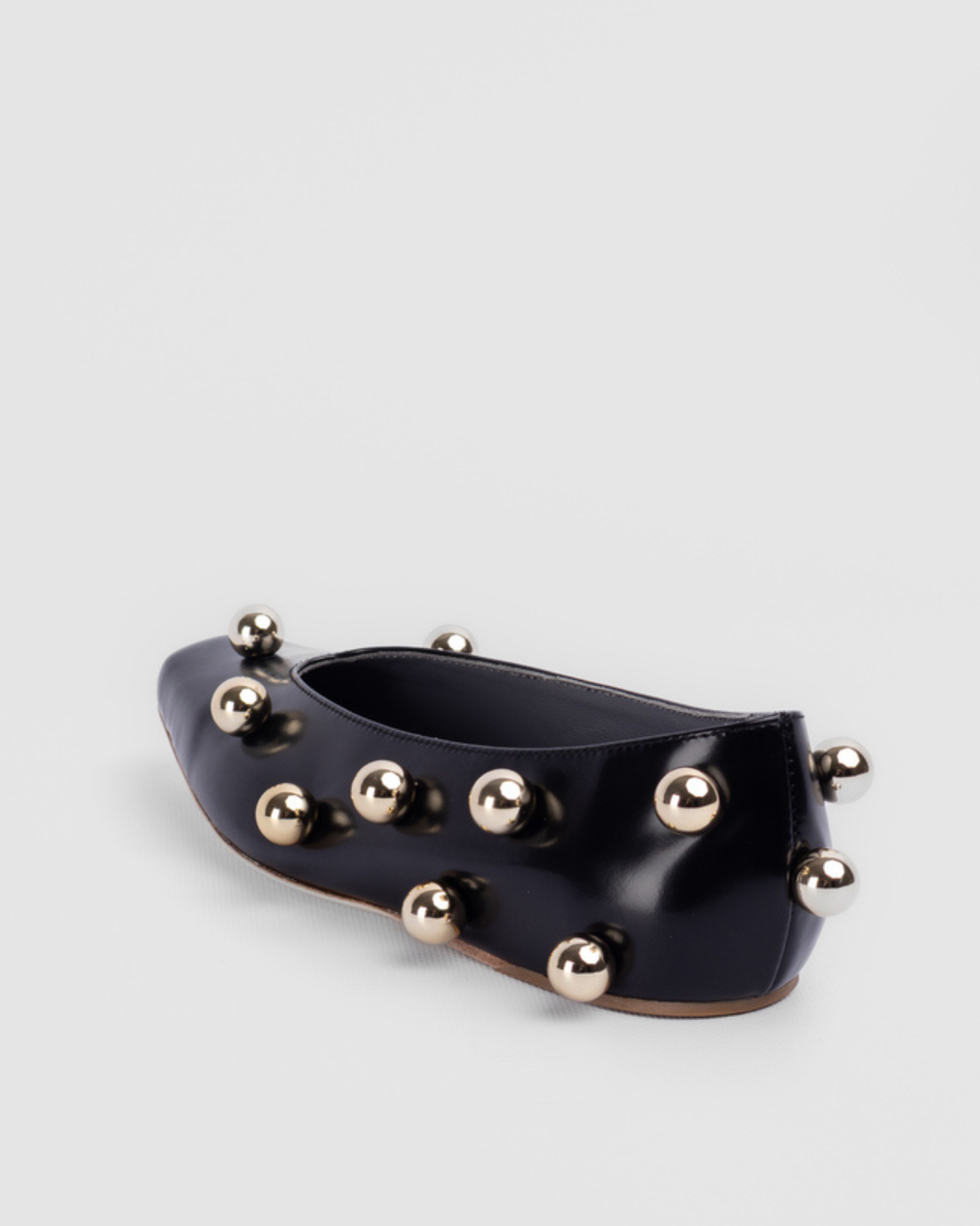 Louna Ball Flats In Black