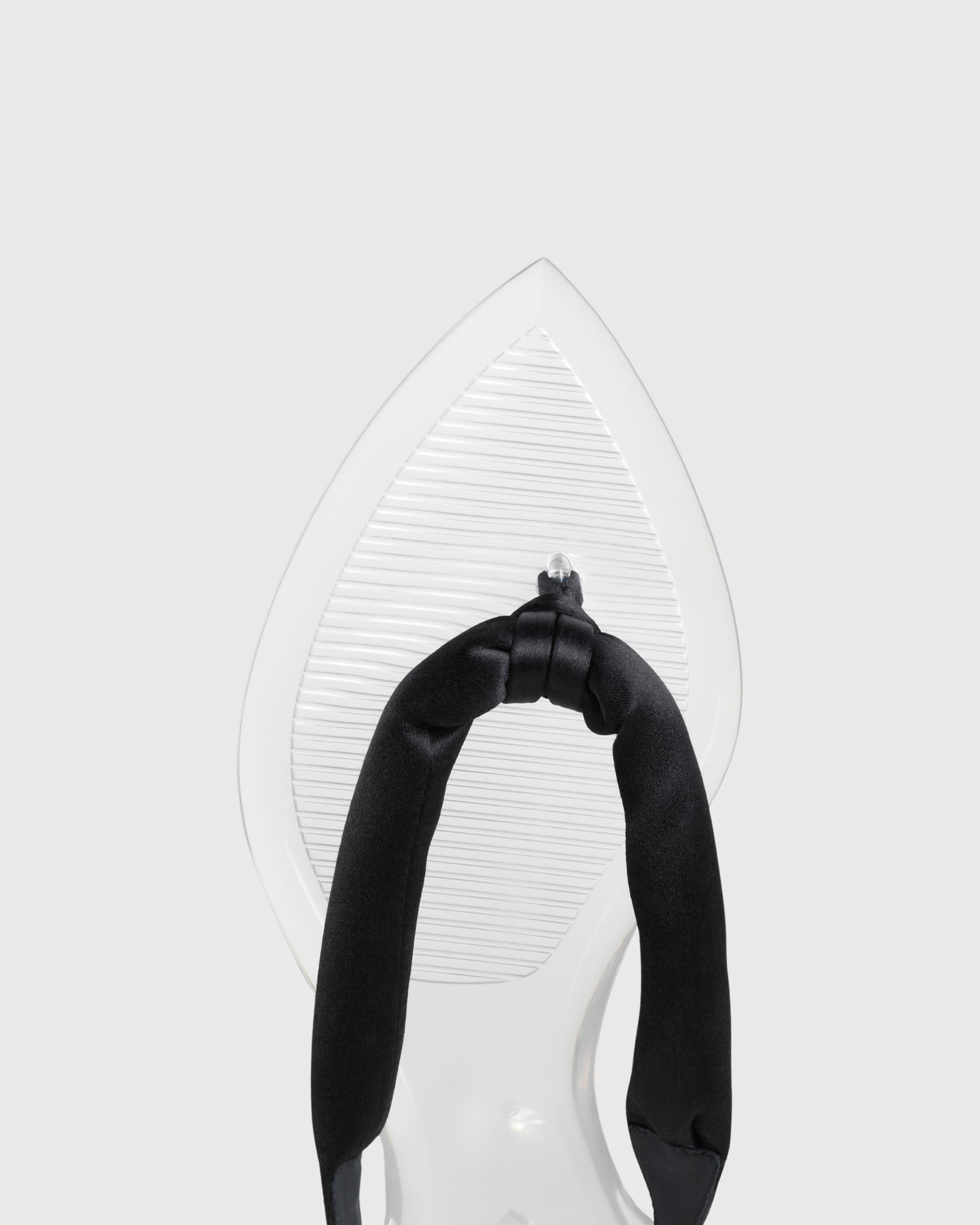 Solenne Jelly PVC Thong Slippers In Black