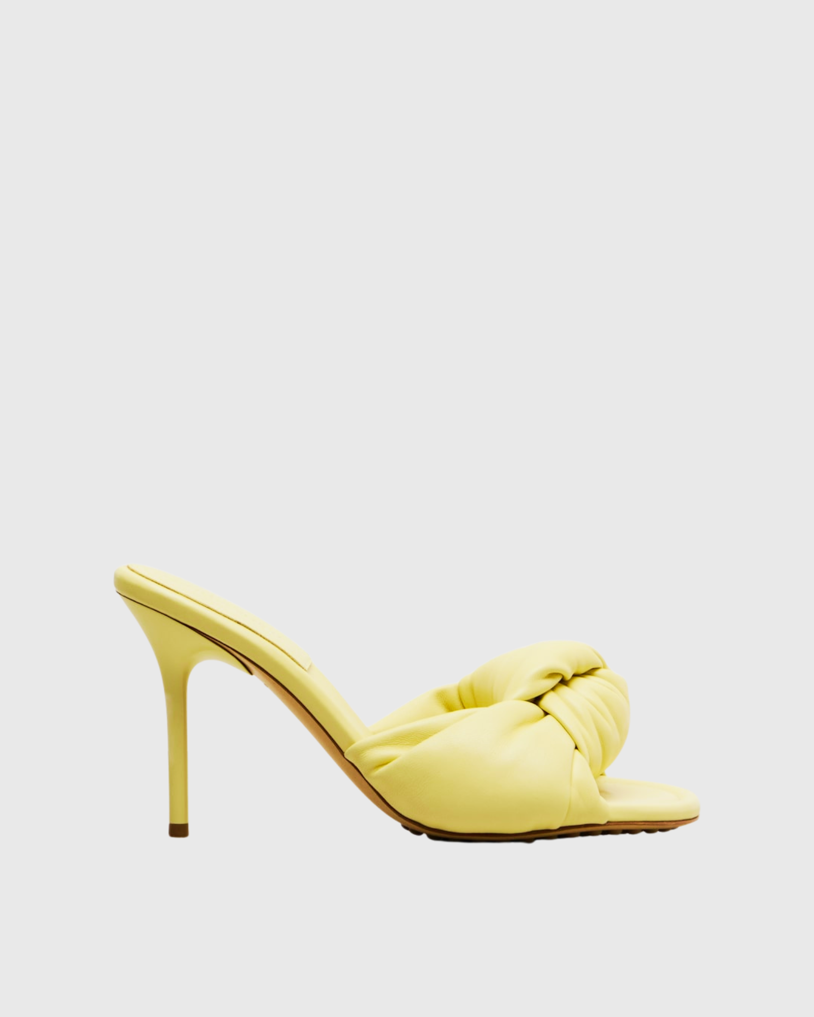 Libe Knot Mules In Yellow