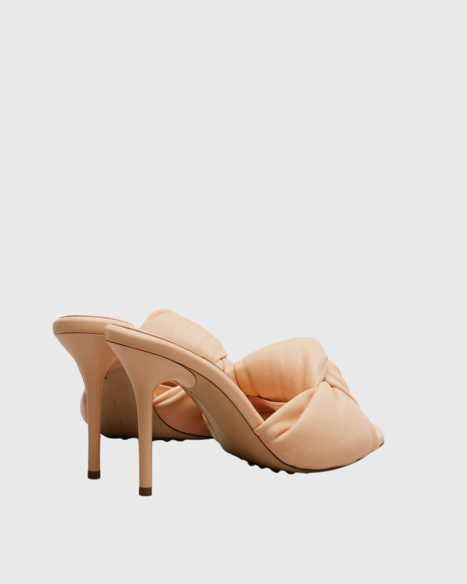 Libe Knot Mules In Beige