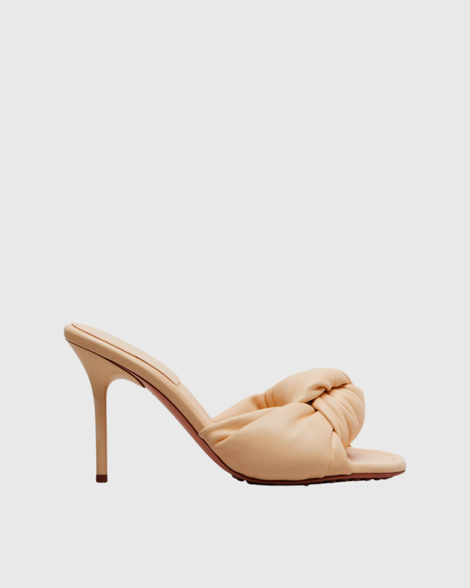 Libe Knot Mules In Beige