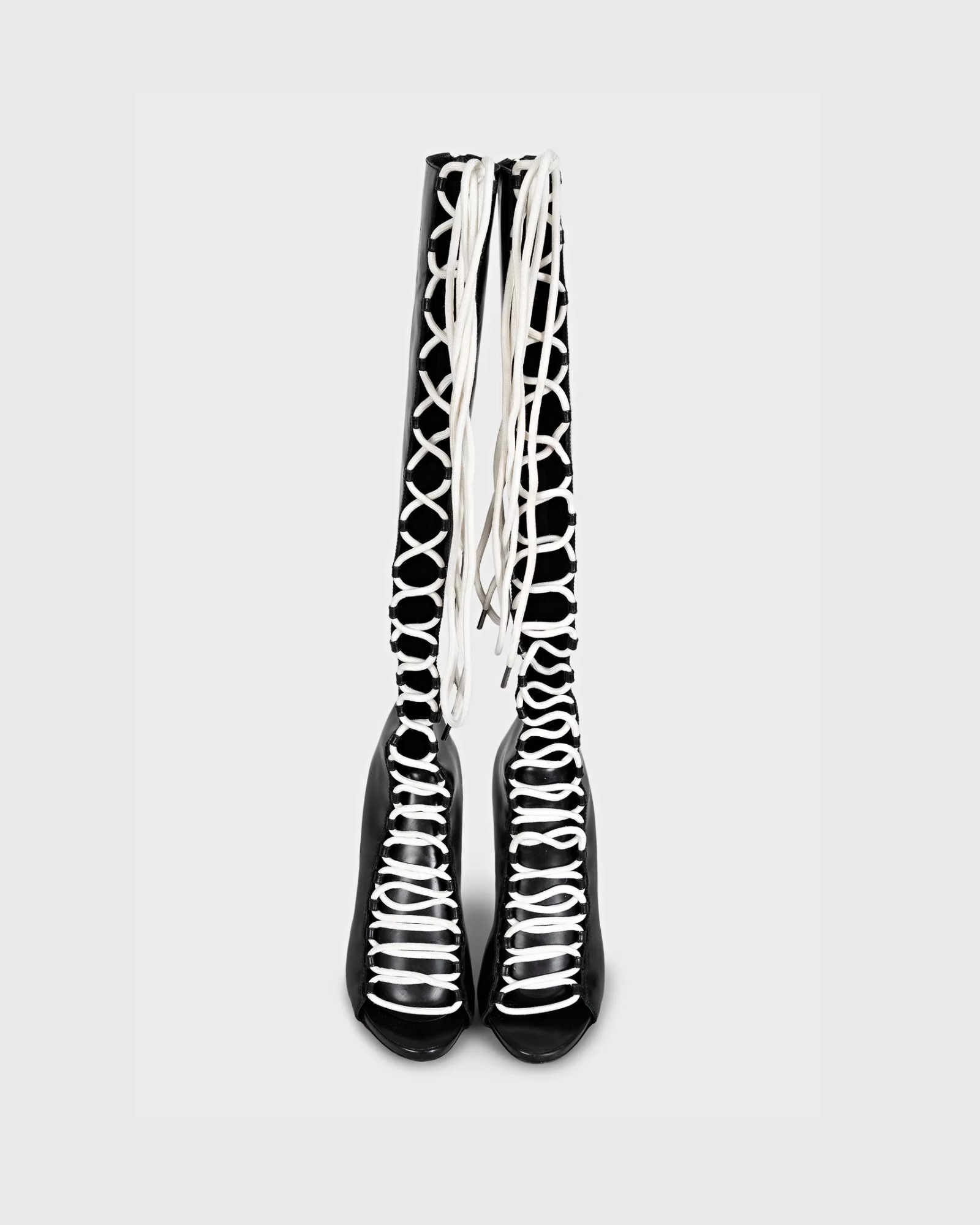 Mahira Lace Up Knee Hight Boots