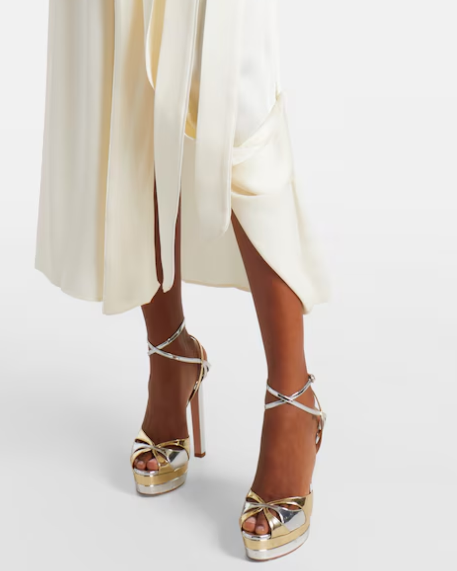 Milani Splicing Platform Strap Sandals
