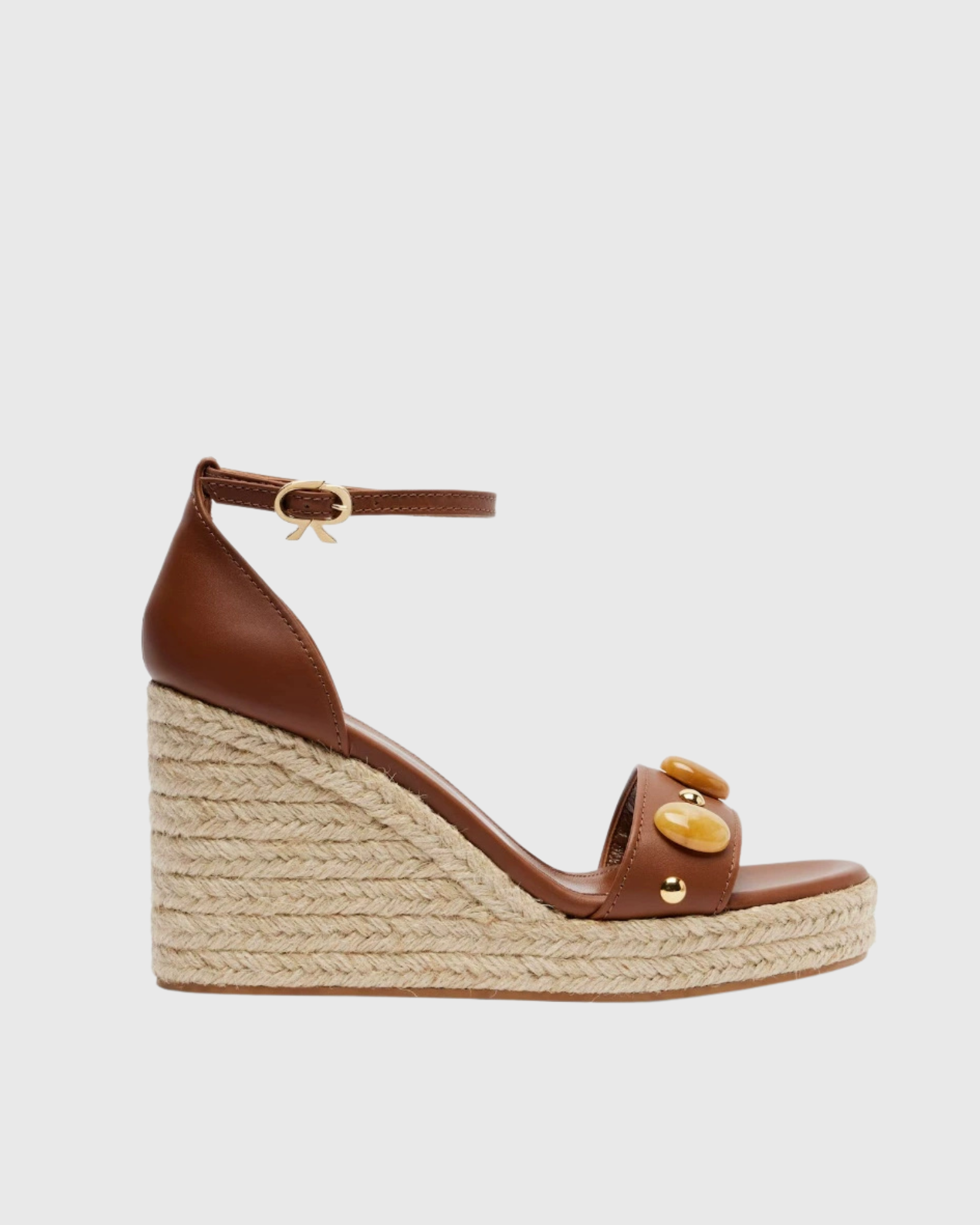Lockwood Studded Espadrille Wedges