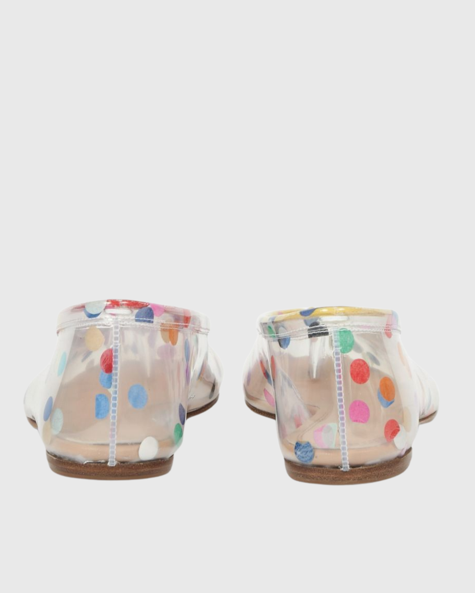 Clara PVC Dot Ballet Flats 