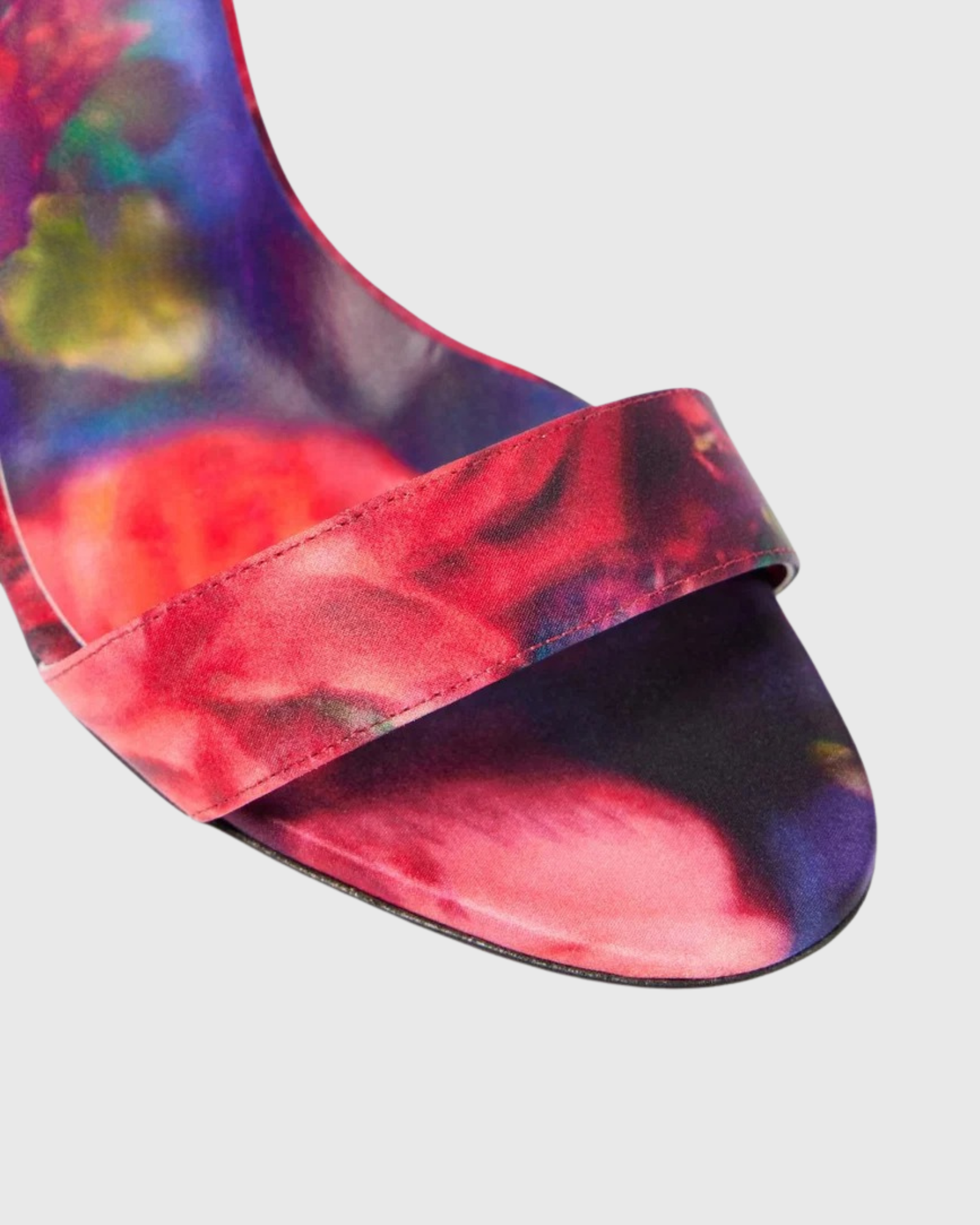 Marisol Floral Bow Mules In Red