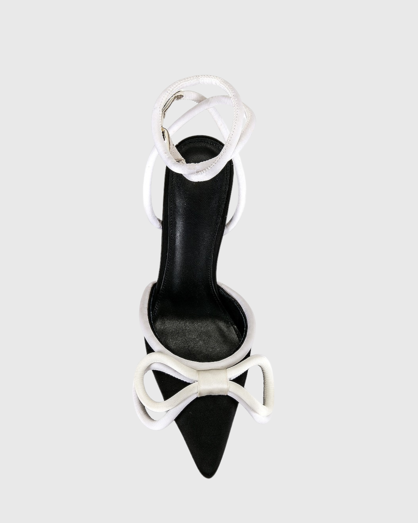 Luci Bow Strap Pumps In Black