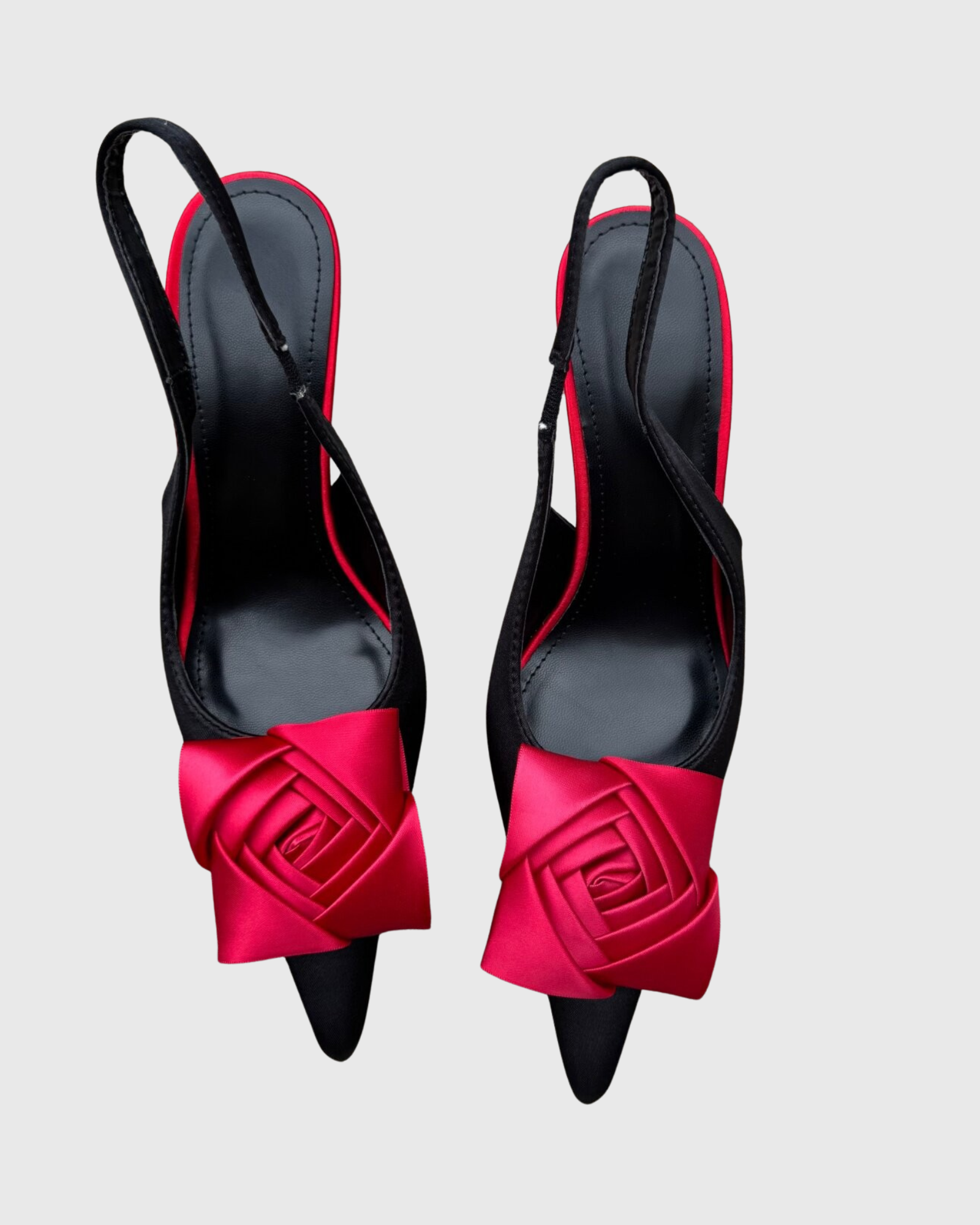 Made Rose Slingback Pumps In Black
