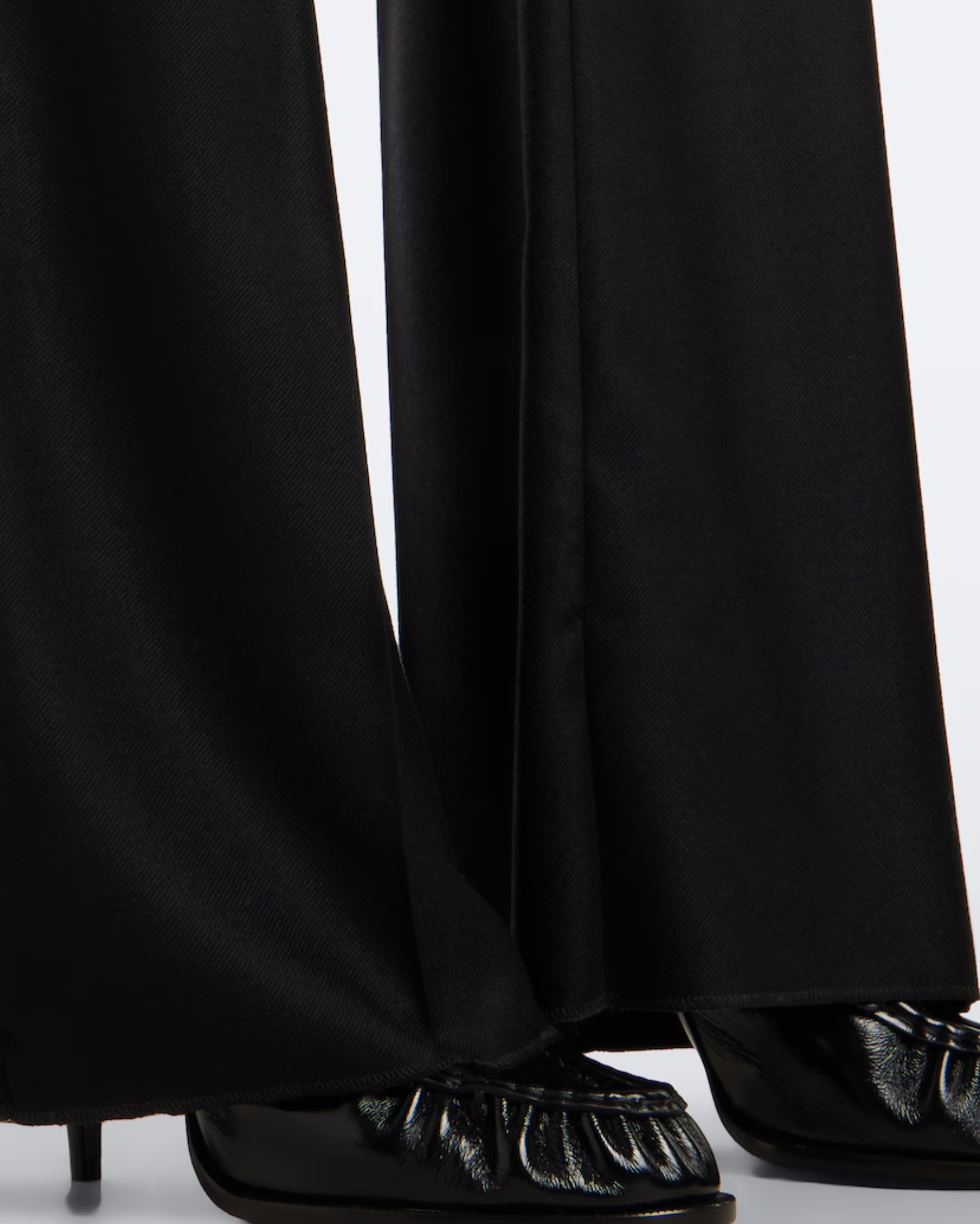 Peter Loafer Slingback Pumps In Black