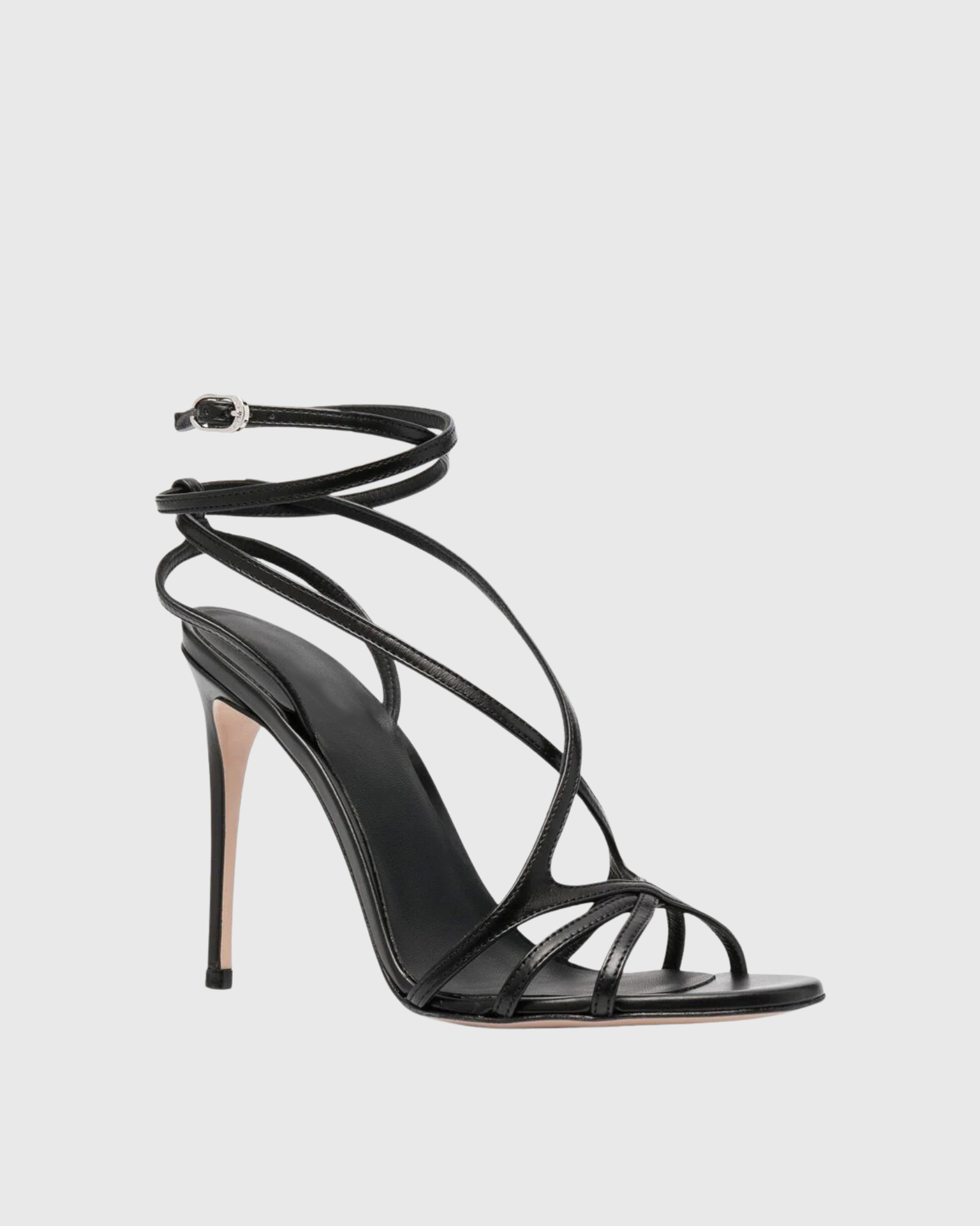 Tori Lace up Heels In Black