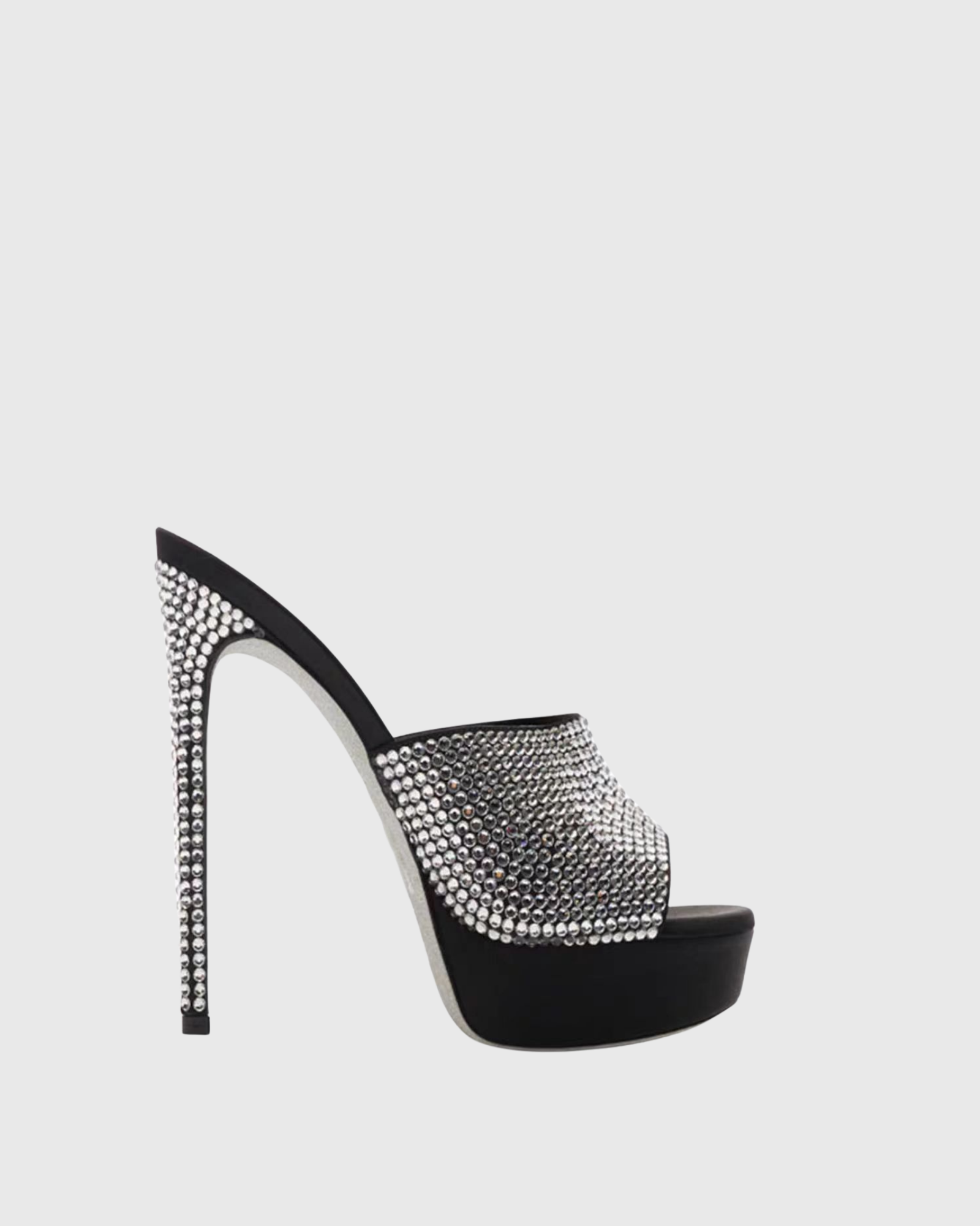 Cecilia Sparkle Open Toe Mules