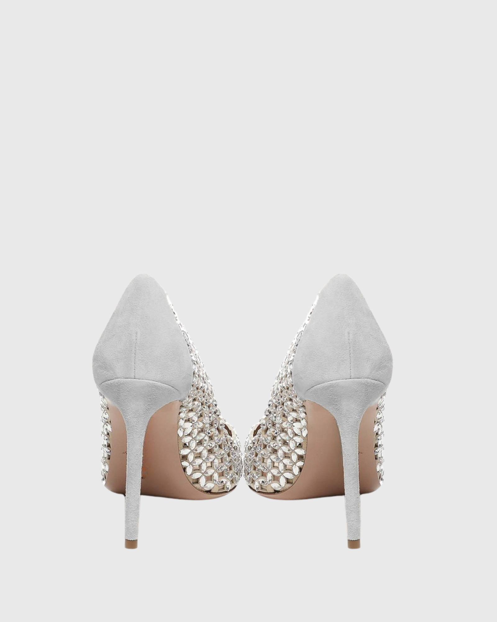 Lova Cutout Pumps In Sliver