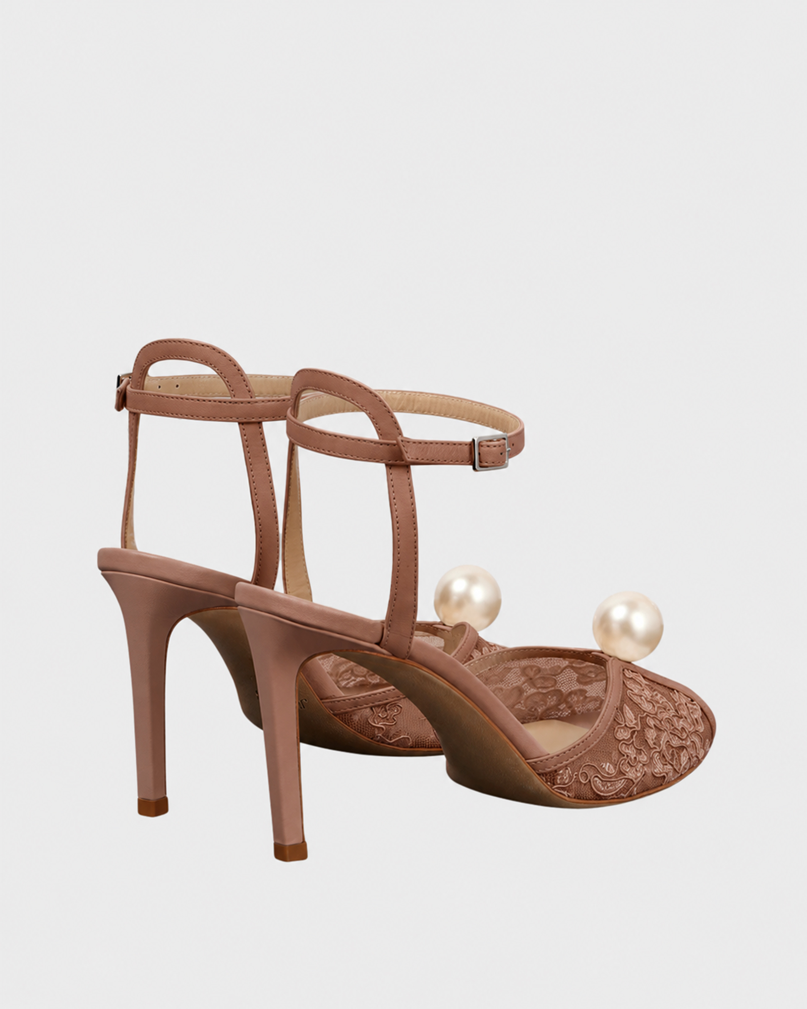 Nataly Pearl Mesh Sandals