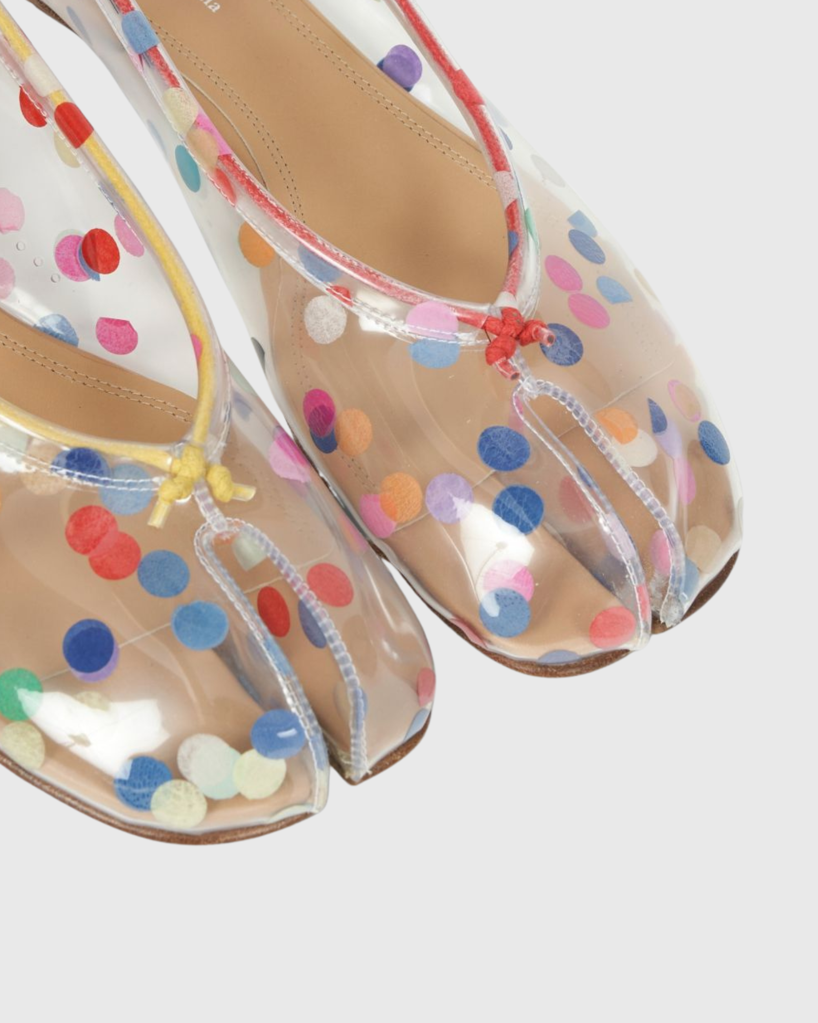 Clara PVC Dot Ballet Flats 